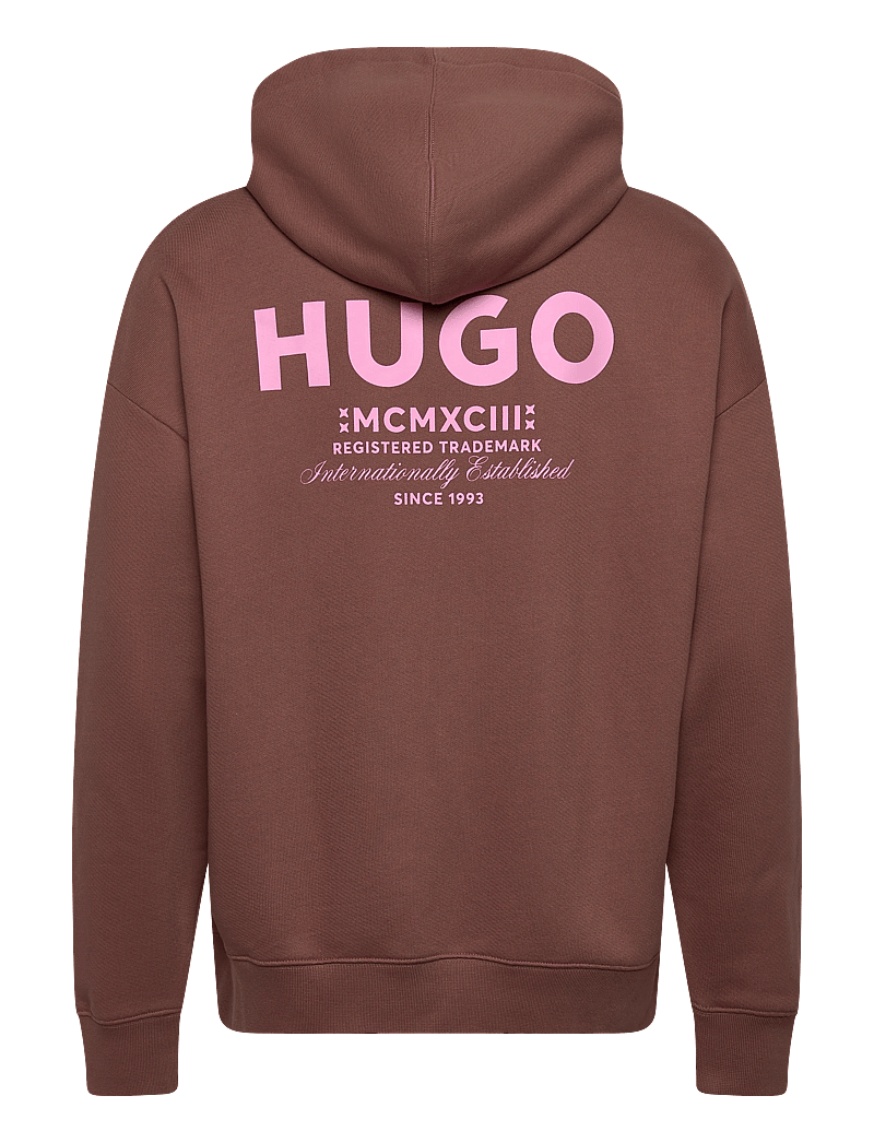 HUGO BLUE - Nazardo - kapuzenpullover - medium brown - 1