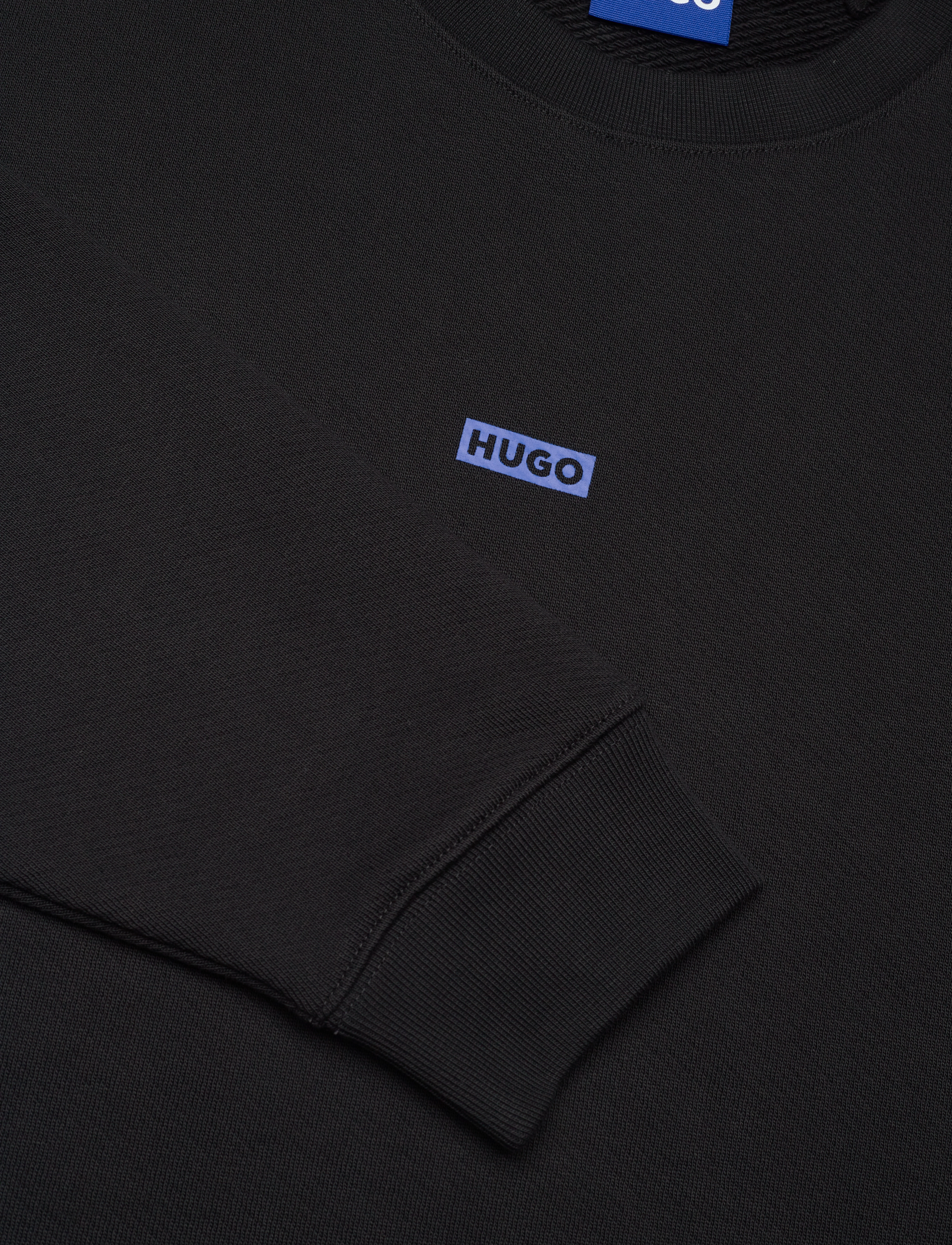 HUGO BLUE - Naviu - langærmede t-shirts - black - 2