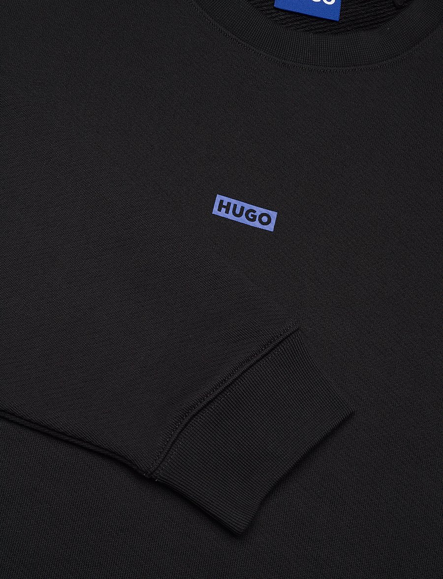 HUGO BLUE - Naviu - langärmelige t-shirts - black - 2