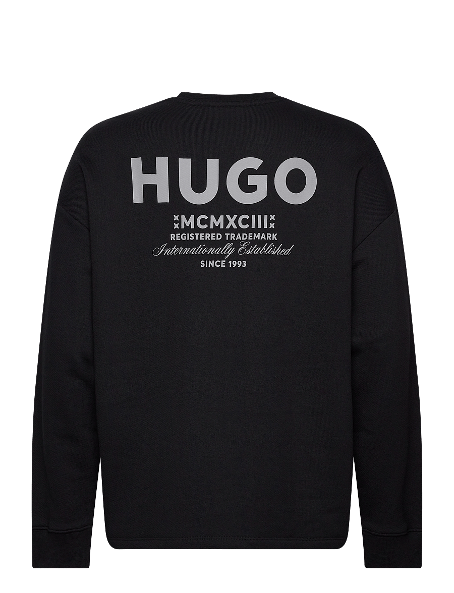 HUGO BLUE - Naviu - pikkade varrukatega t-särgid - black - 1