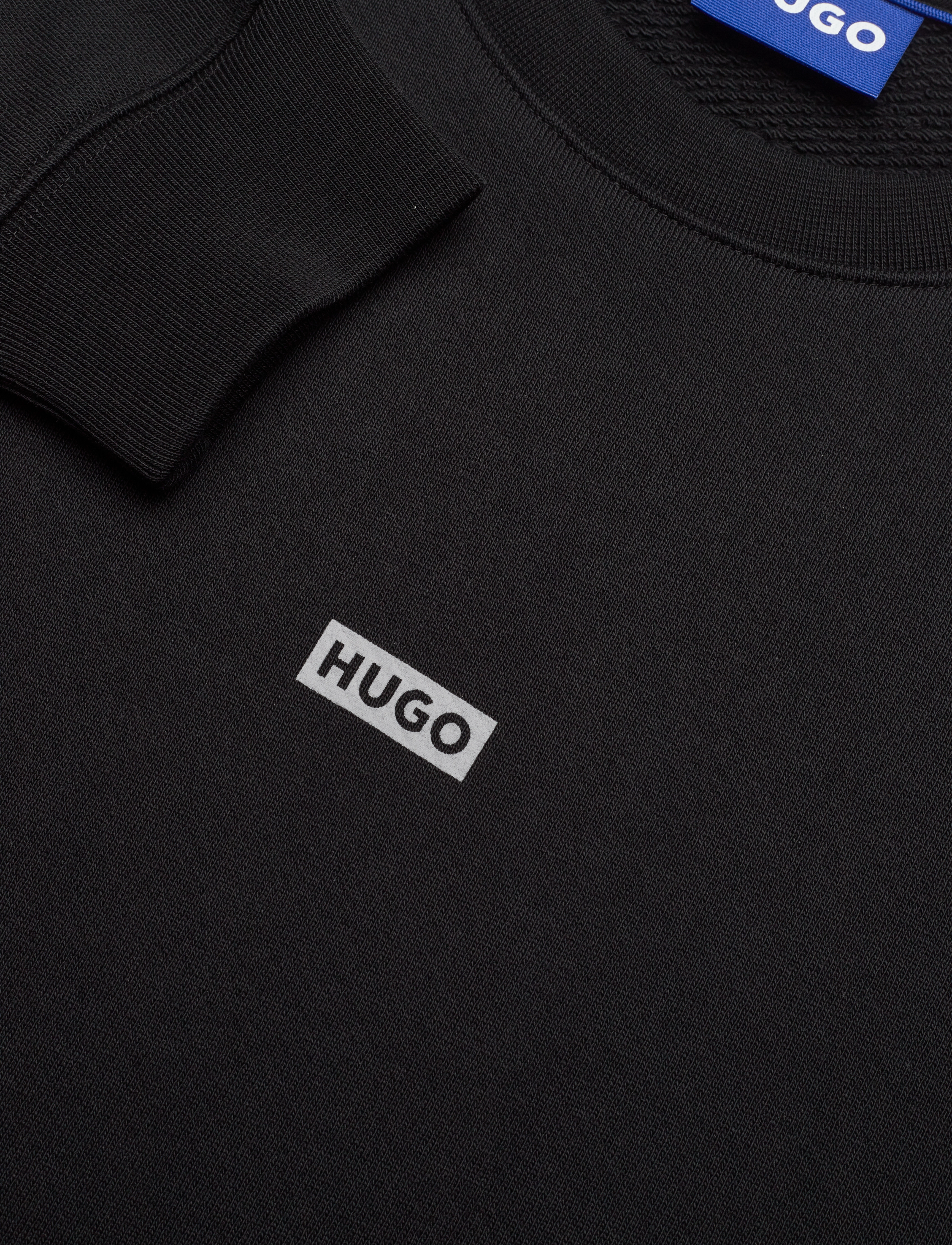 HUGO BLUE - Naviu - langærmede t-shirts - black - 2