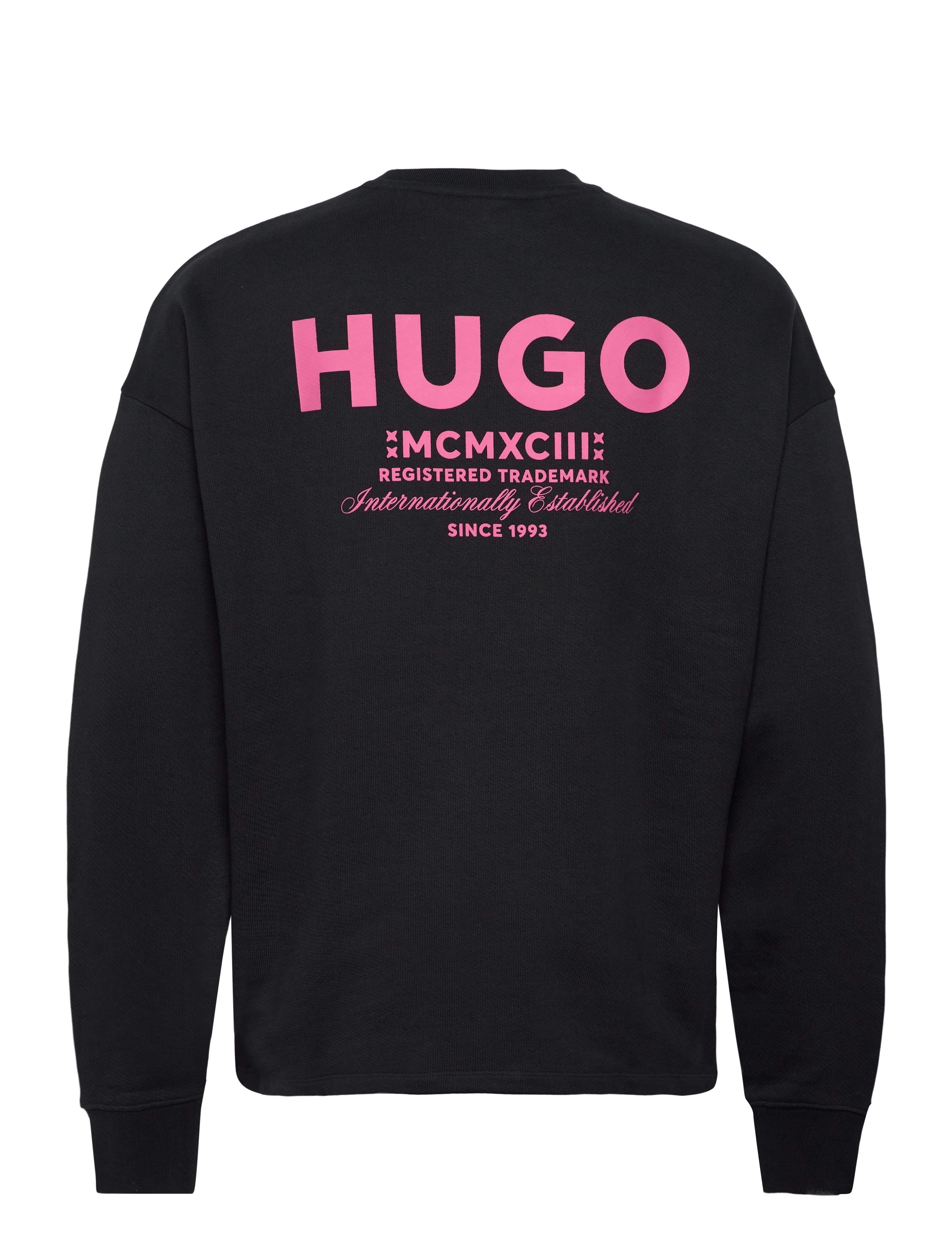 HUGO BLUE - Naviu - langærmede t-shirts - black - 1
