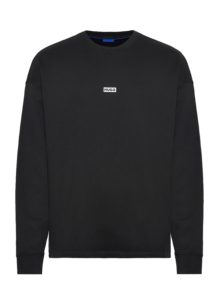 HUGO BLUE - Naviu - langärmelige t-shirts - black - 0