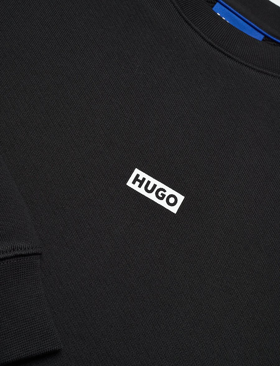 HUGO BLUE - Naviu - langärmelige t-shirts - black - 2