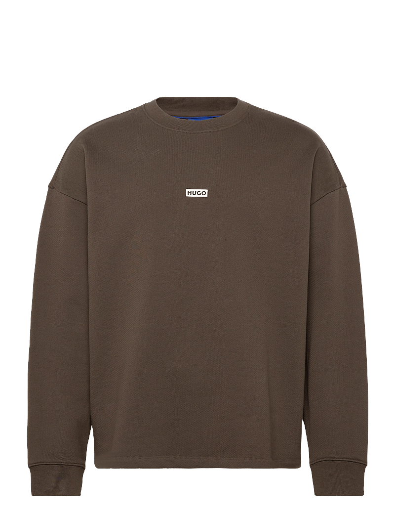 HUGO BLUE - Naviu - langärmelig - dark brown - 0