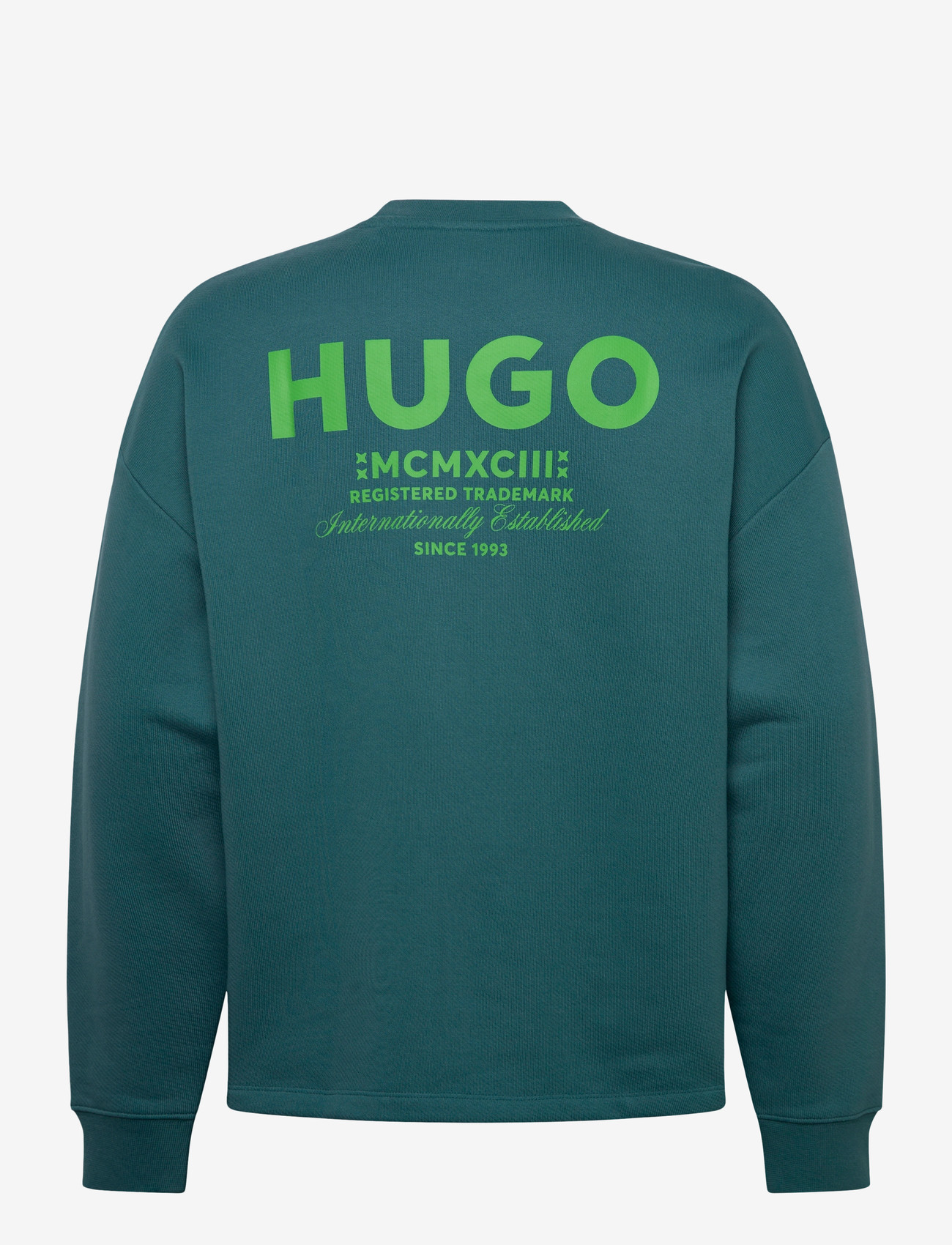 HUGO BLUE - Naviu - langærmede t-shirts - turquoise/aqua - 1