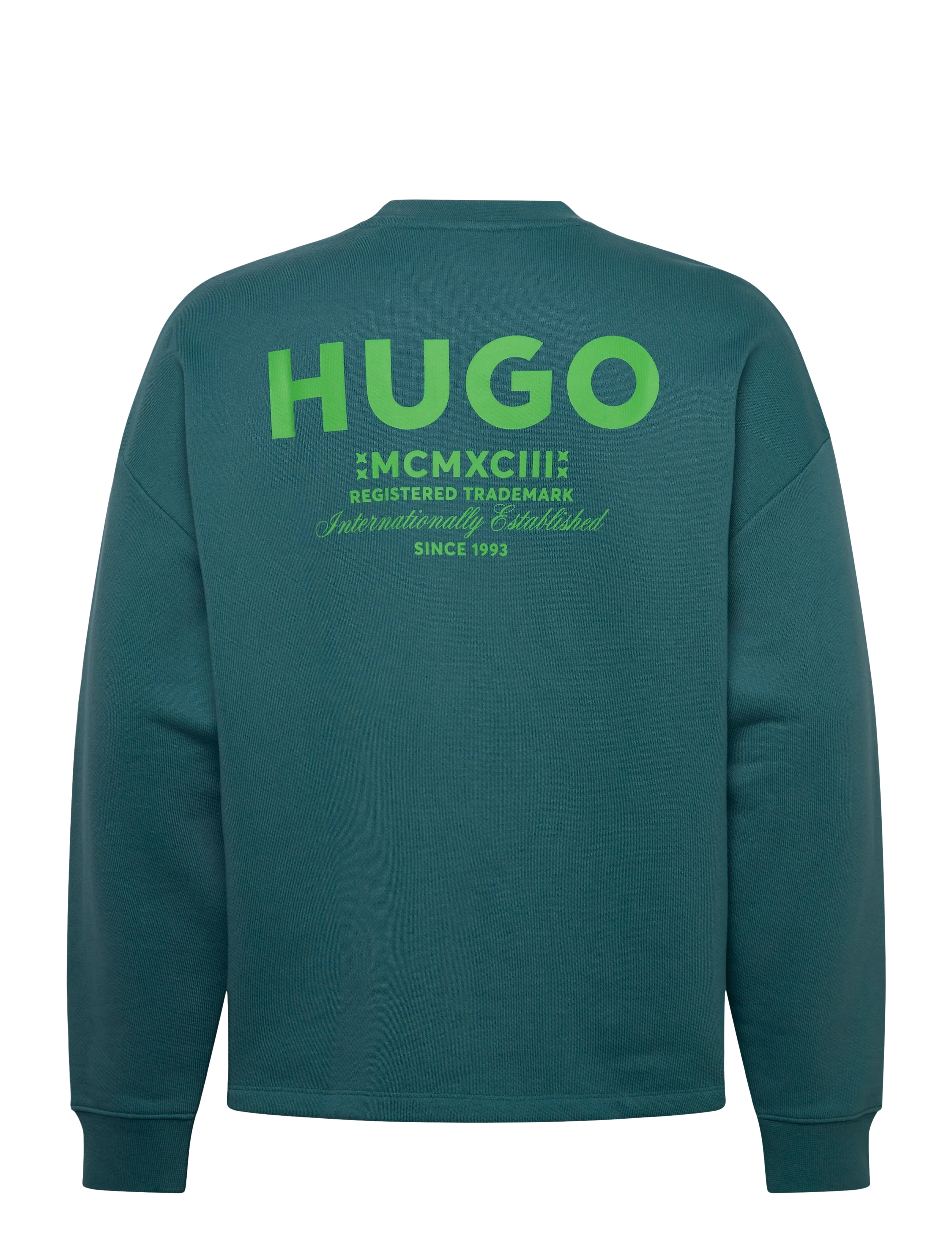HUGO BLUE - Naviu - langærmede t-shirts - turquoise/aqua - 1
