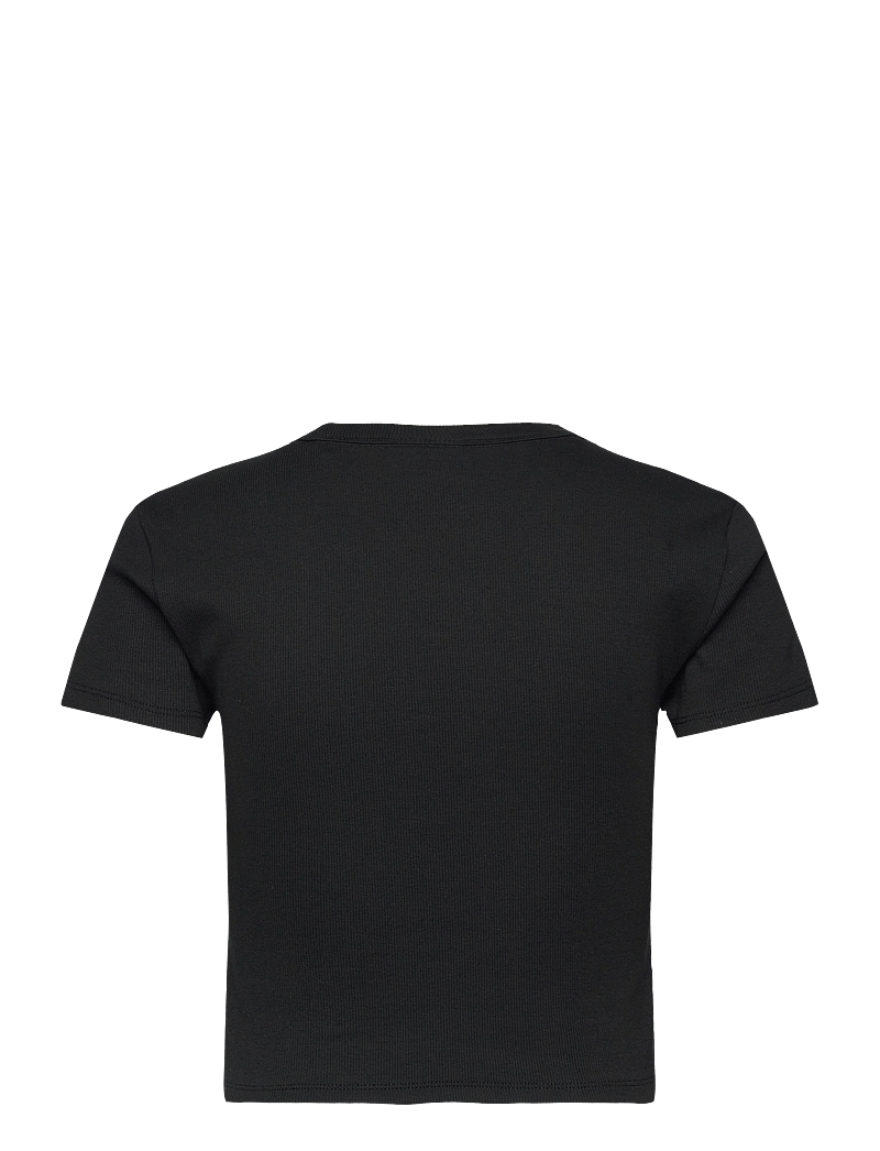 HUGO BLUE - Baby Tee_B - crop tops - black - 1