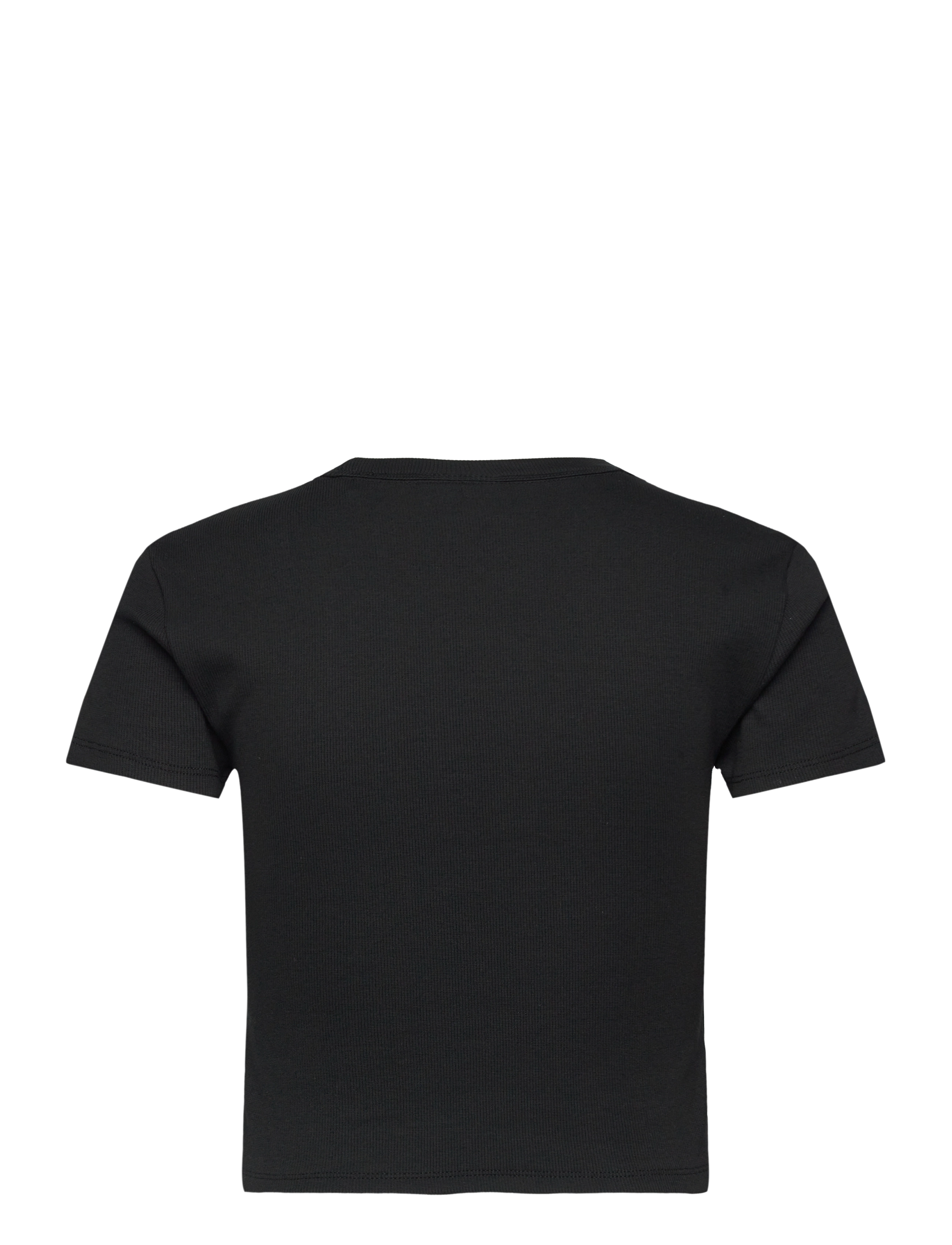 HUGO BLUE - Baby Tee_B - crop tops - black - 1