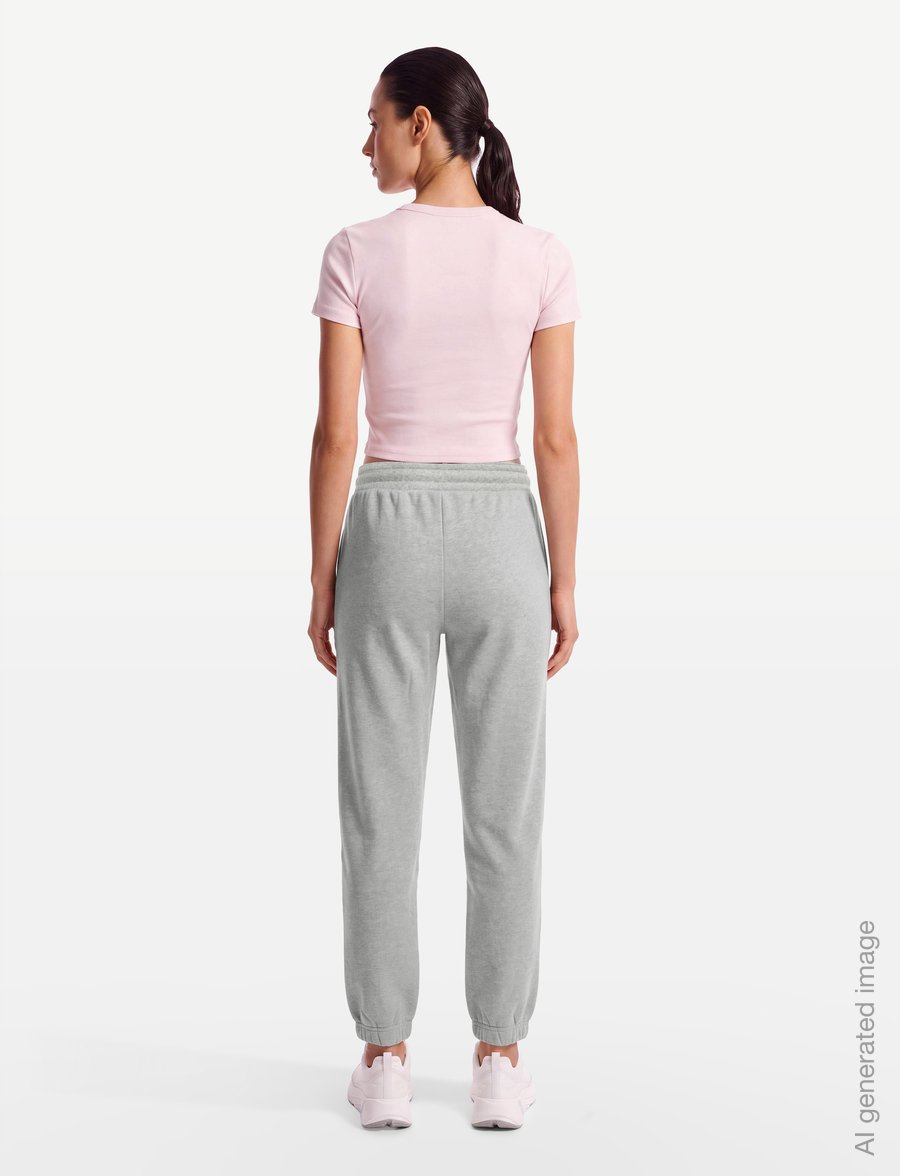 HUGO BLUE - Baby Tee_B - crop tops - light/pastel pink - 4