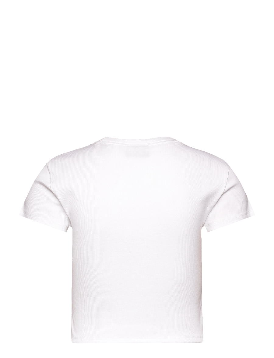 HUGO BLUE - Baby Tee_B - crop tops - white - 1