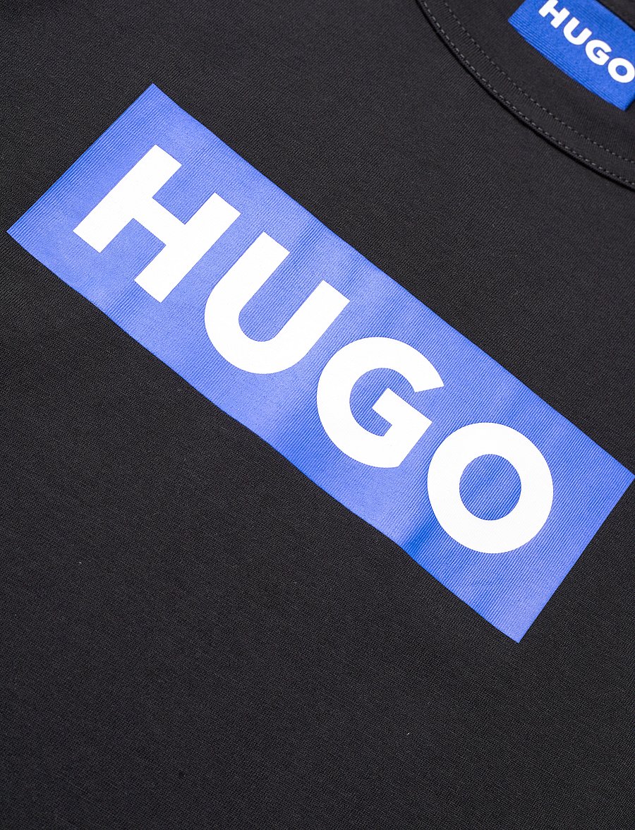 HUGO BLUE - Classic Tee_B - t-shirts - black - 2