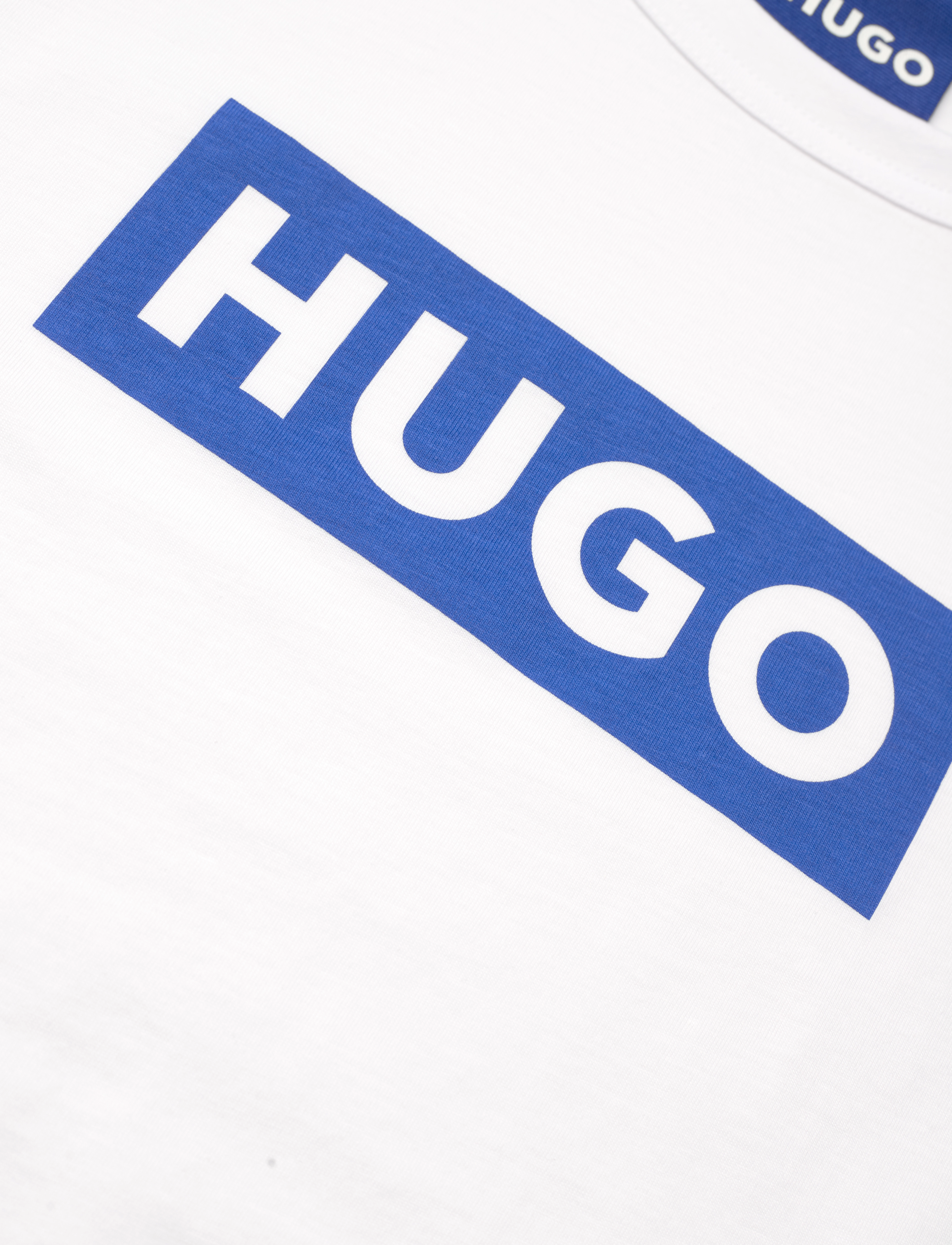HUGO BLUE - Classic Tee_B - laveste priser - white - 2