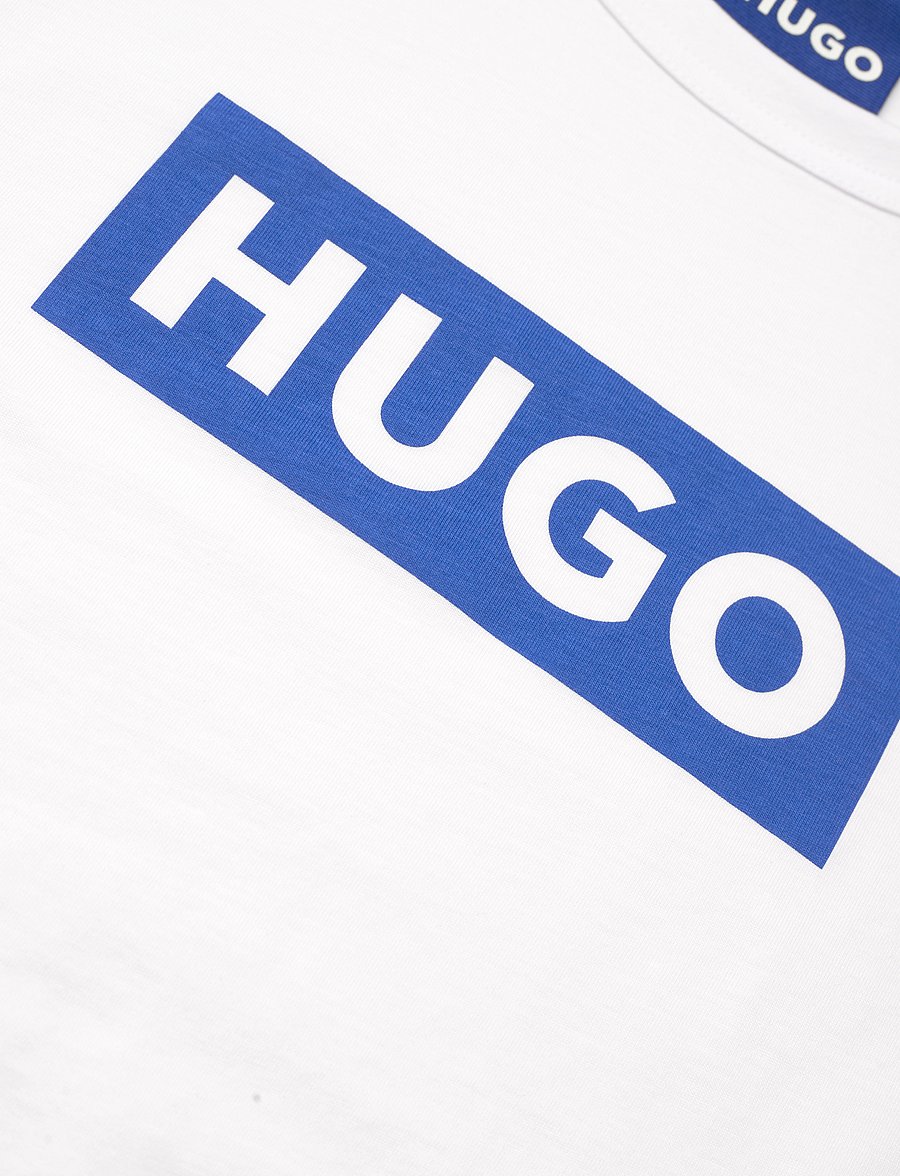 HUGO BLUE - Classic Tee_B - t-särgid - white - 2
