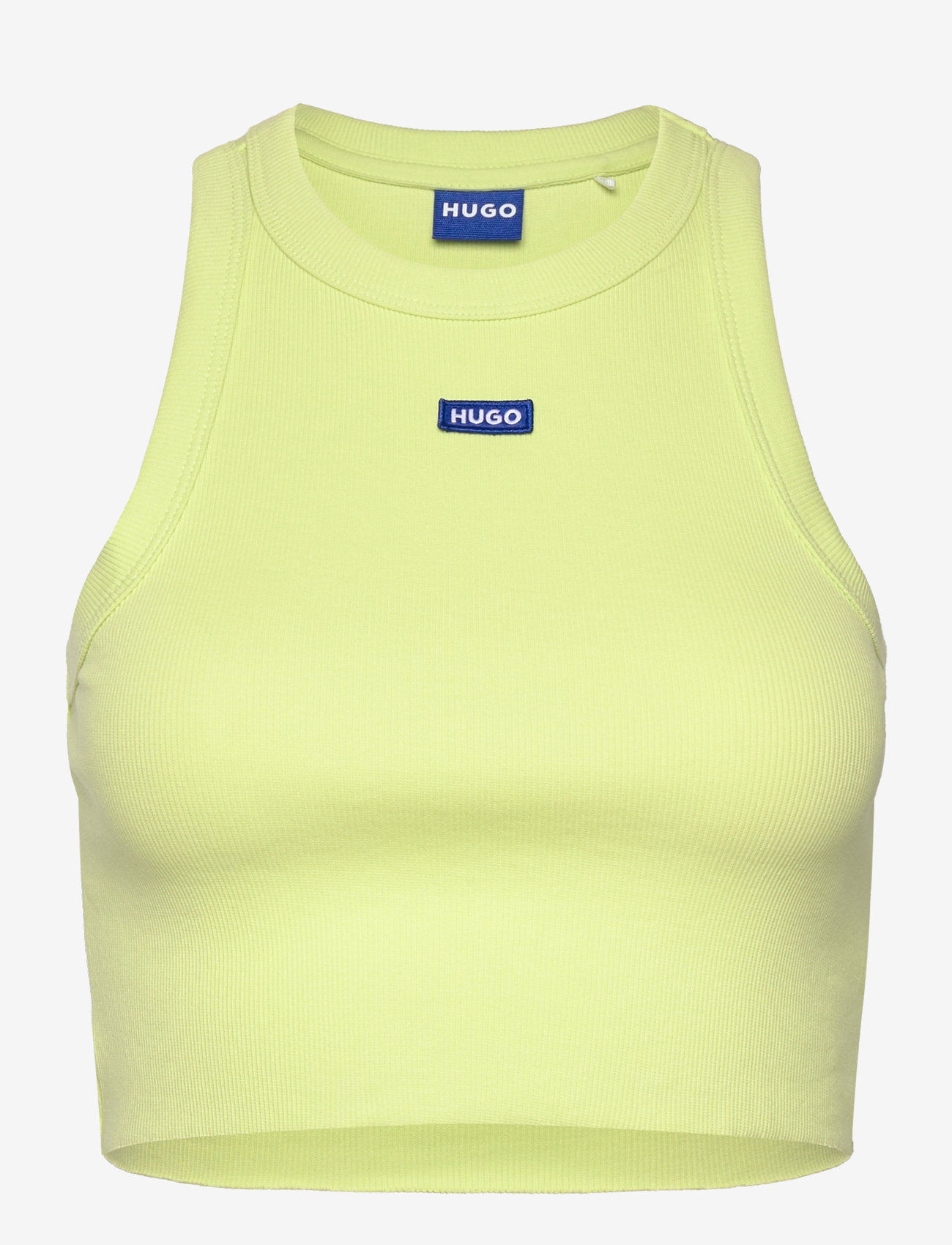 HUGO BLUE - Baby Tank_B - crop tops - bright green - 0