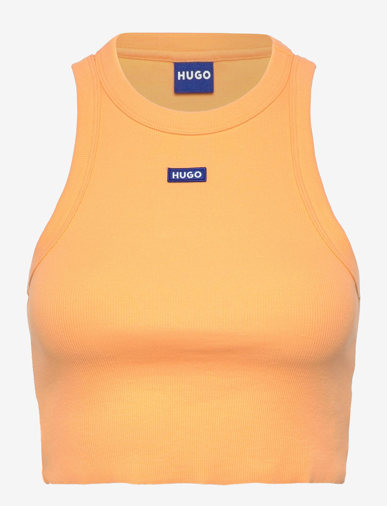 HUGO BLUE - Baby Tank_B - crop tops - light/pastel orange - 0