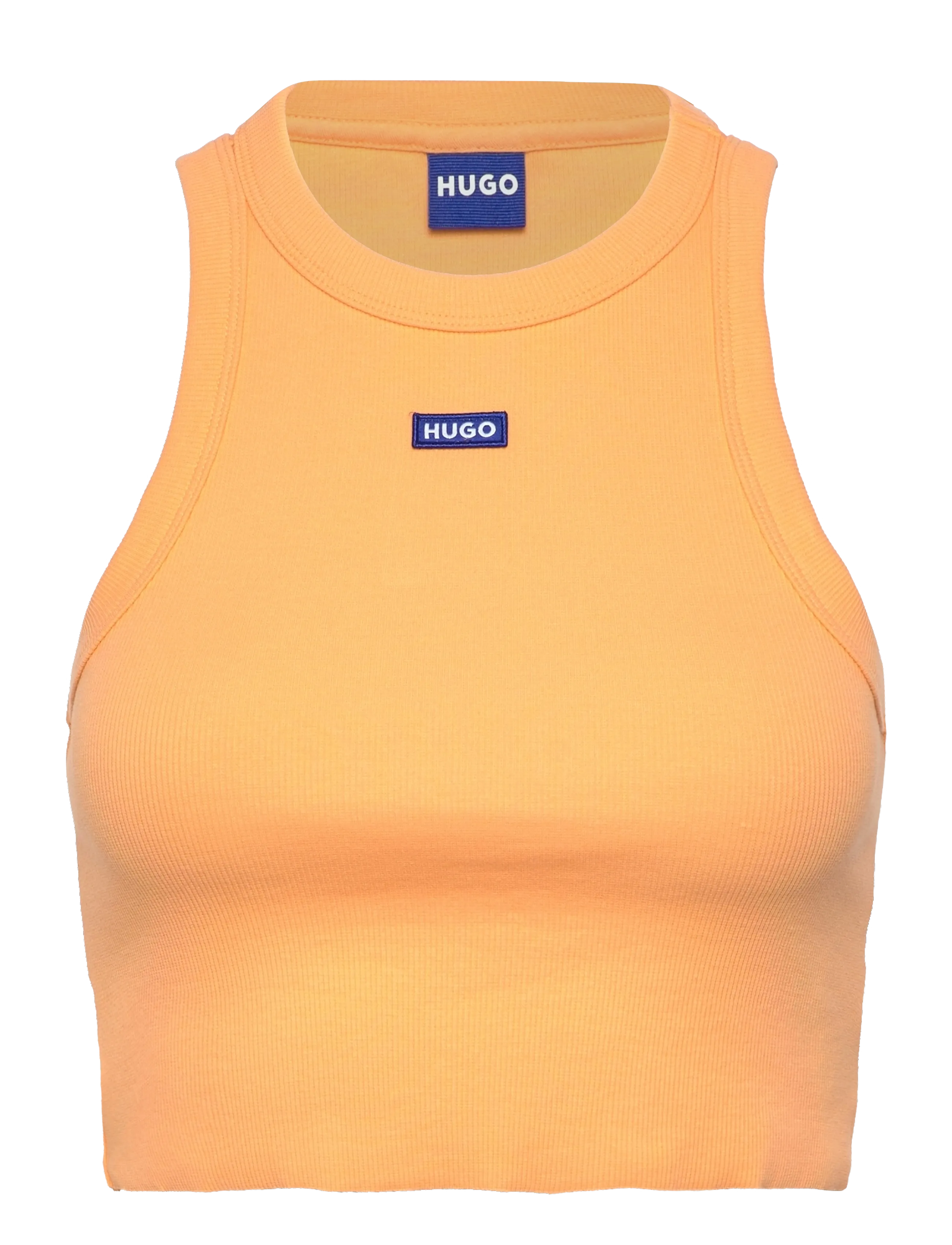 HUGO BLUE Baby Tank_B - Riided - LIGHT/PASTEL ORANGE / coral