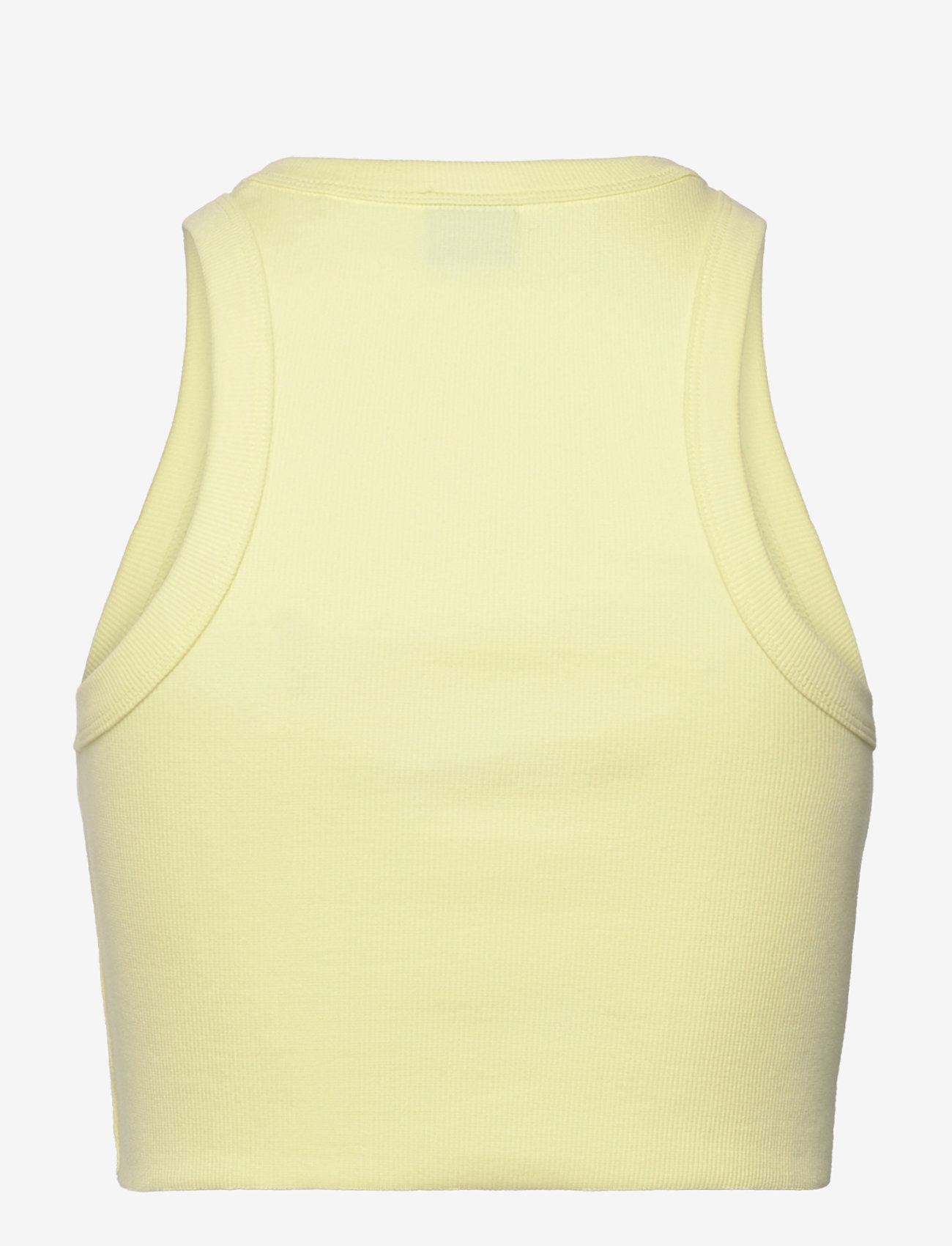 HUGO BLUE - Baby Tank_B - crop tops - light/pastel yellow - 1