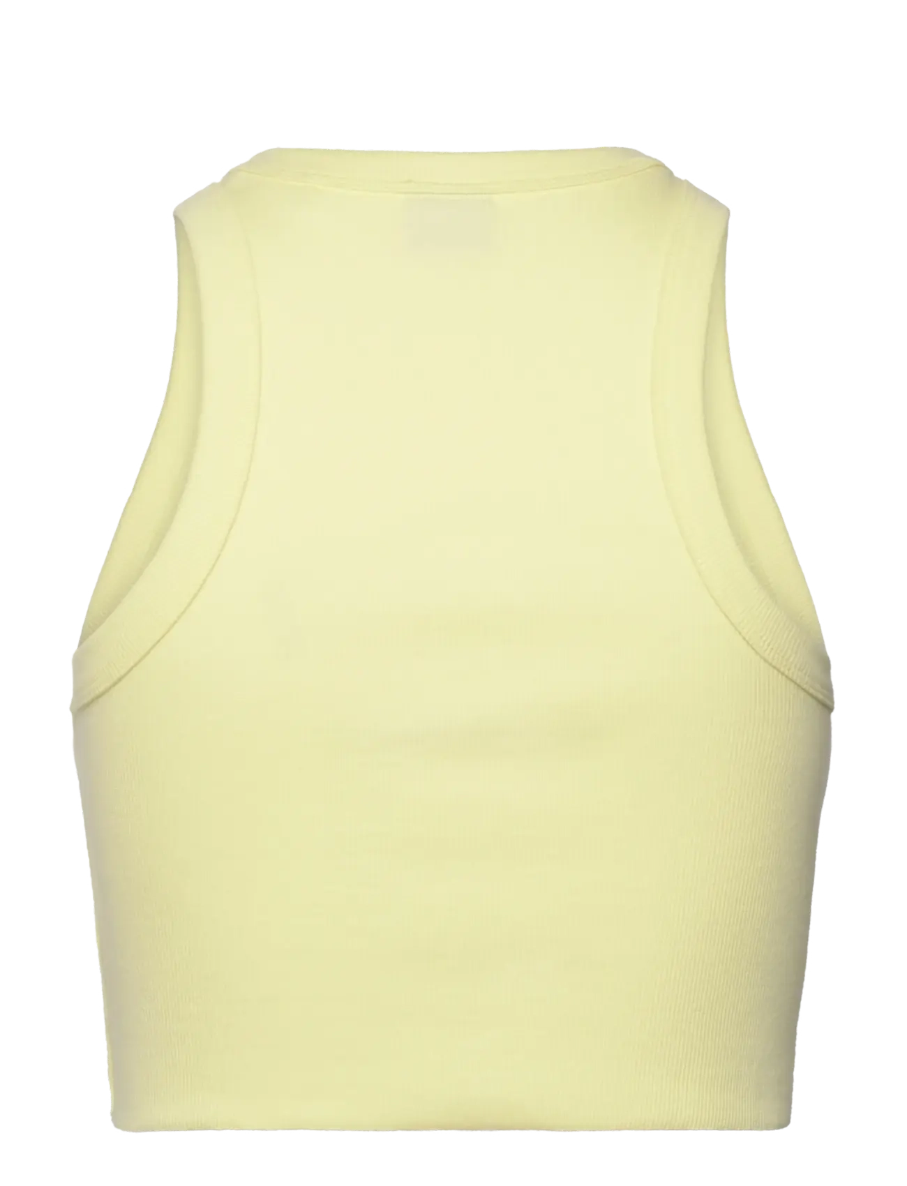 HUGO BLUE - Baby Tank_B - crop topit - light/pastel yellow - 1