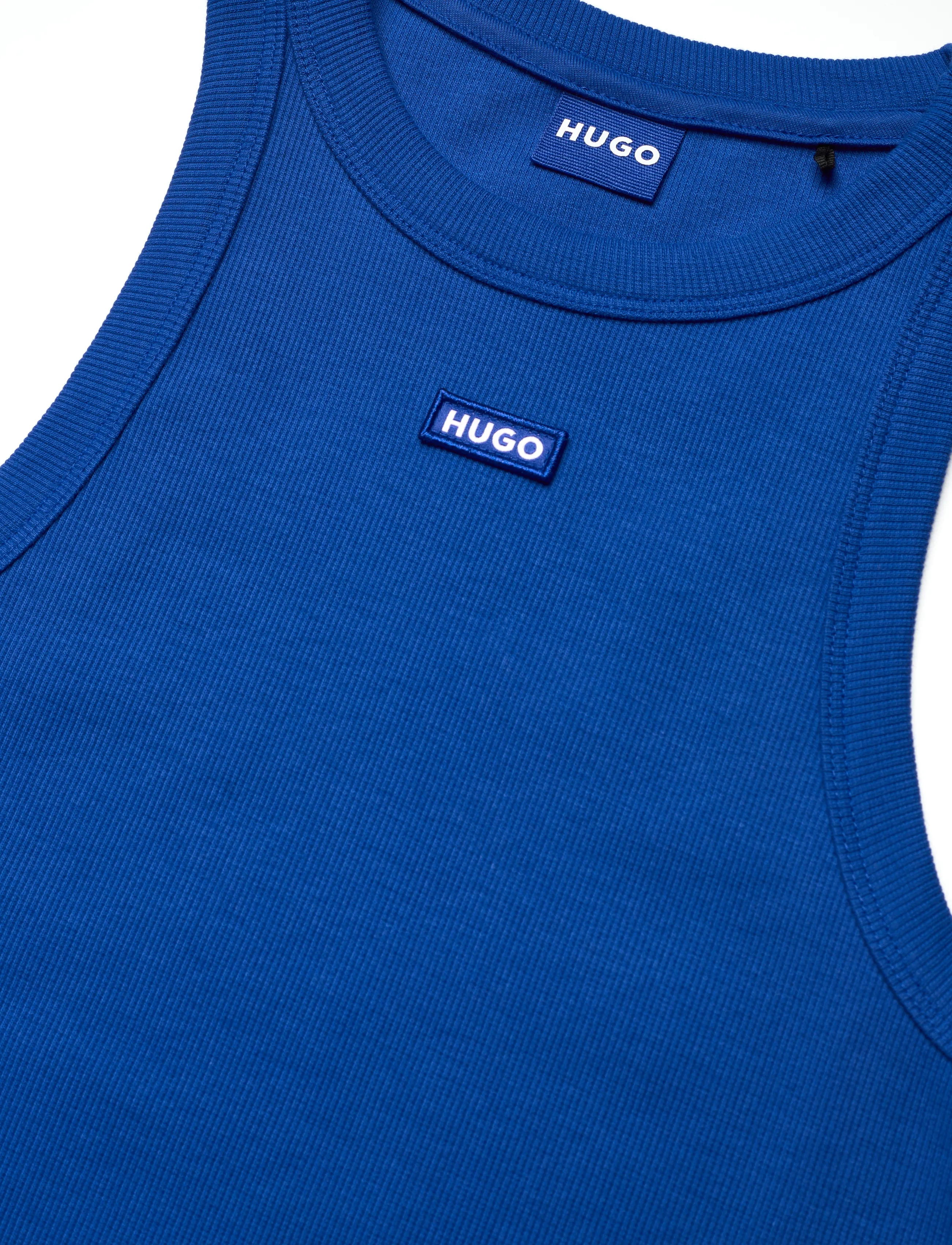 HUGO BLUE - Baby Tank_B - crop topit - open blue - 2