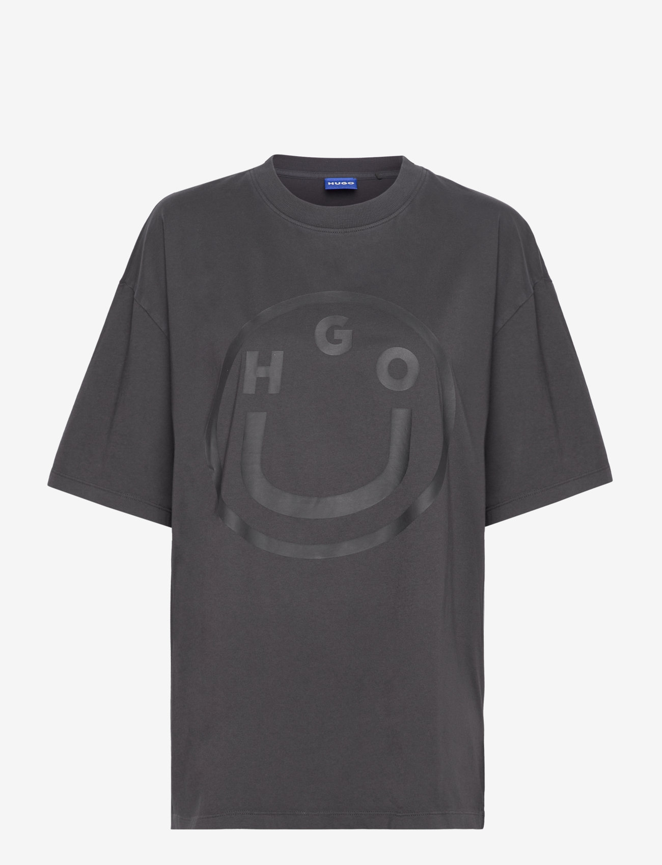HUGO BLUE - Oversized Tee_B - sügisesed riided - black - 0