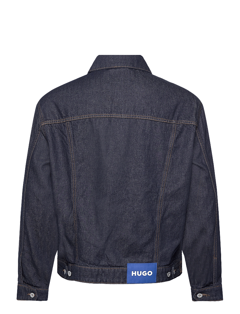 HUGO BLUE - Dex - ofodrade jeansjackor - dark blue - 1