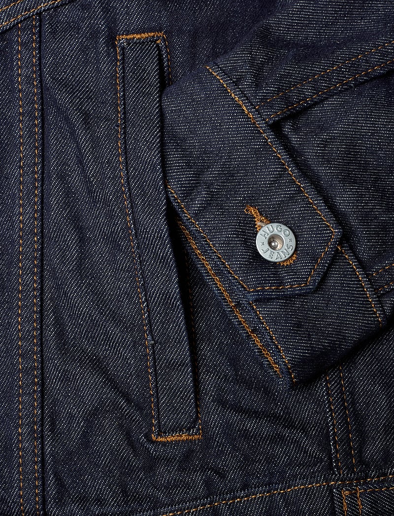 HUGO BLUE - Dex - ofodrade jeansjackor - dark blue - 3