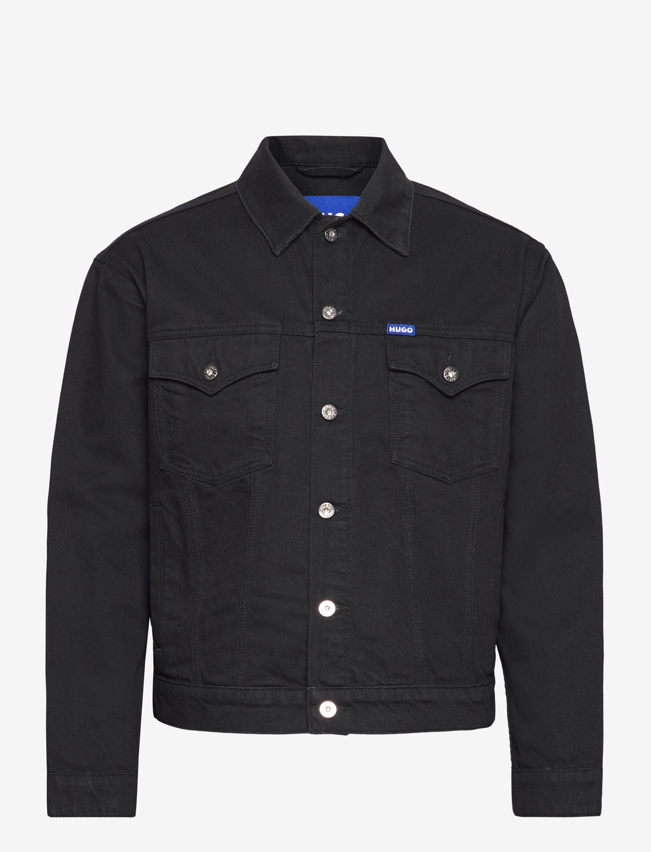 HUGO BLUE - Dex - jeansjacken - black - 0