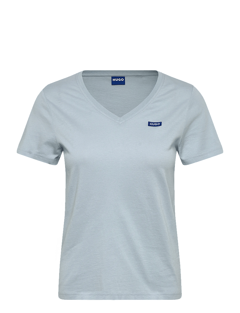 HUGO BLUE - Classic V_B - t-shirts - light/pastel blue - 0