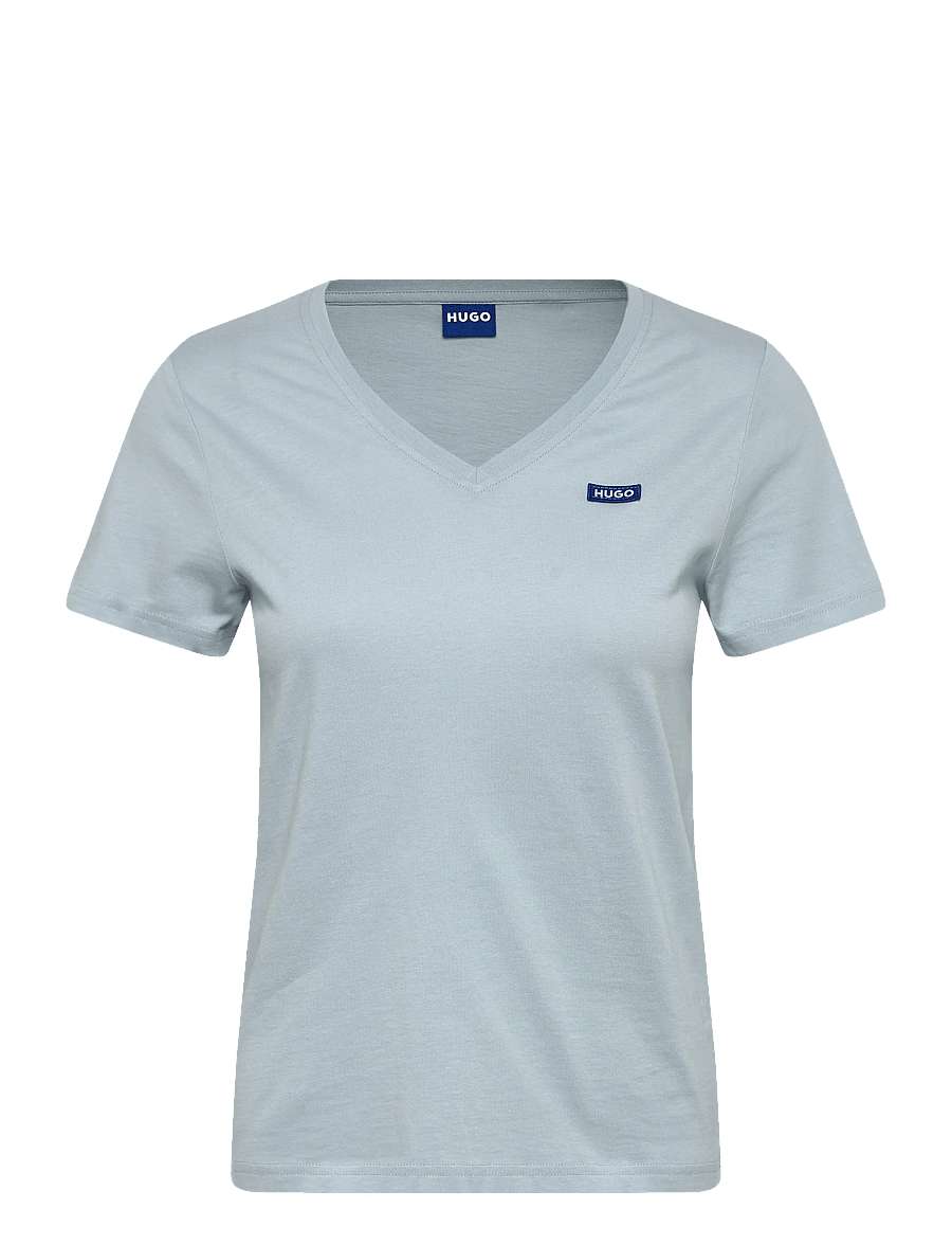 HUGO BLUE - Classic V_B - t-shirts - light/pastel blue - 0