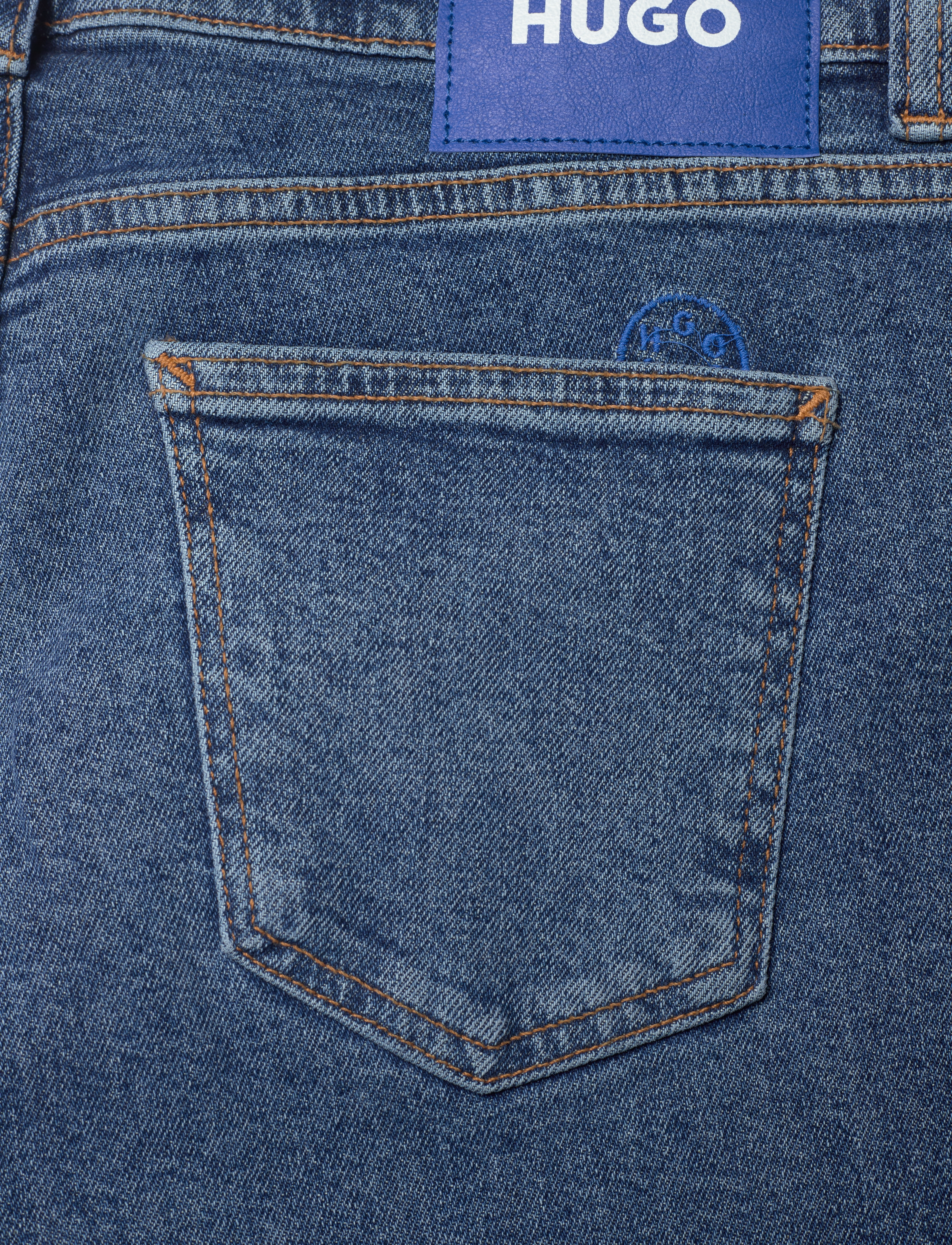HUGO BLUE - Malu_B - skinny jeans - medium blue - 4