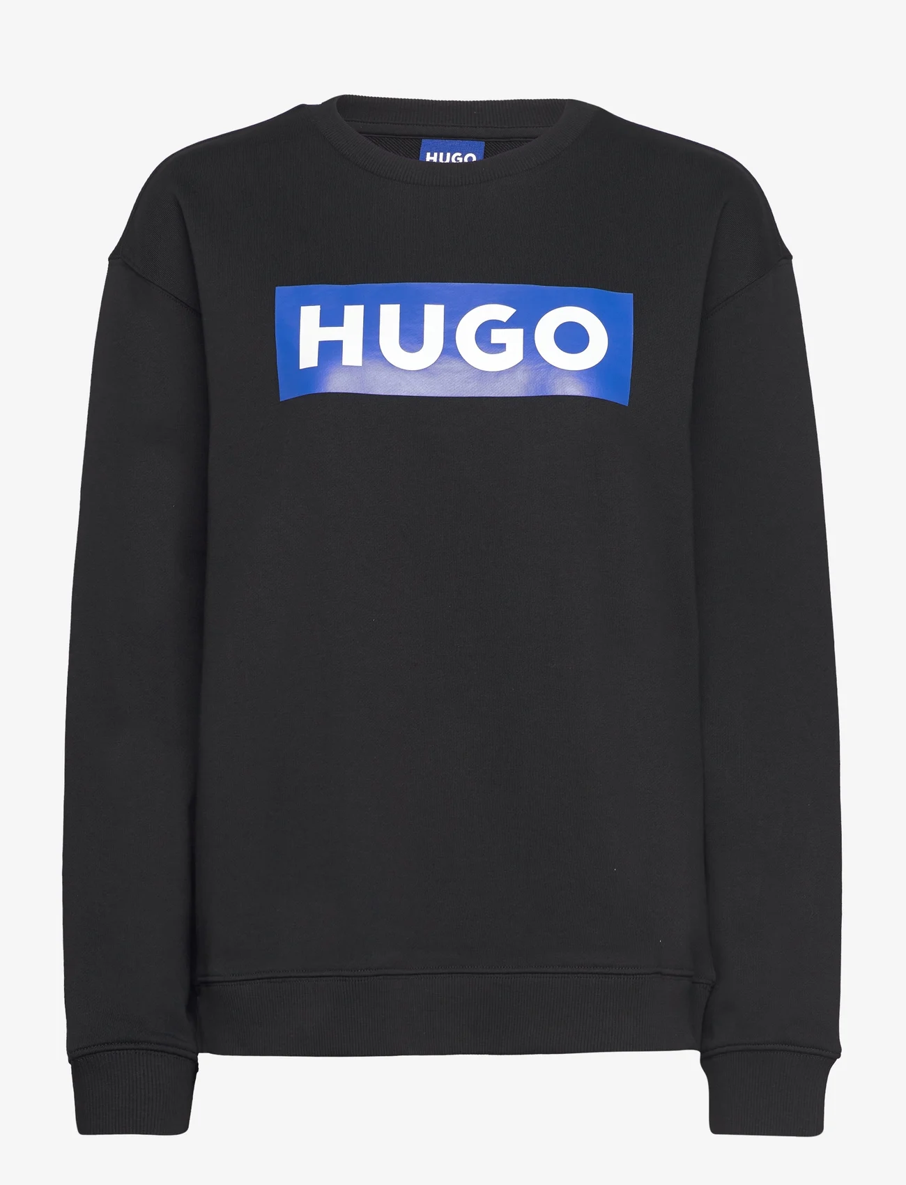 HUGO BLUE - Classic Crew_B - collegepaidat - black - 0