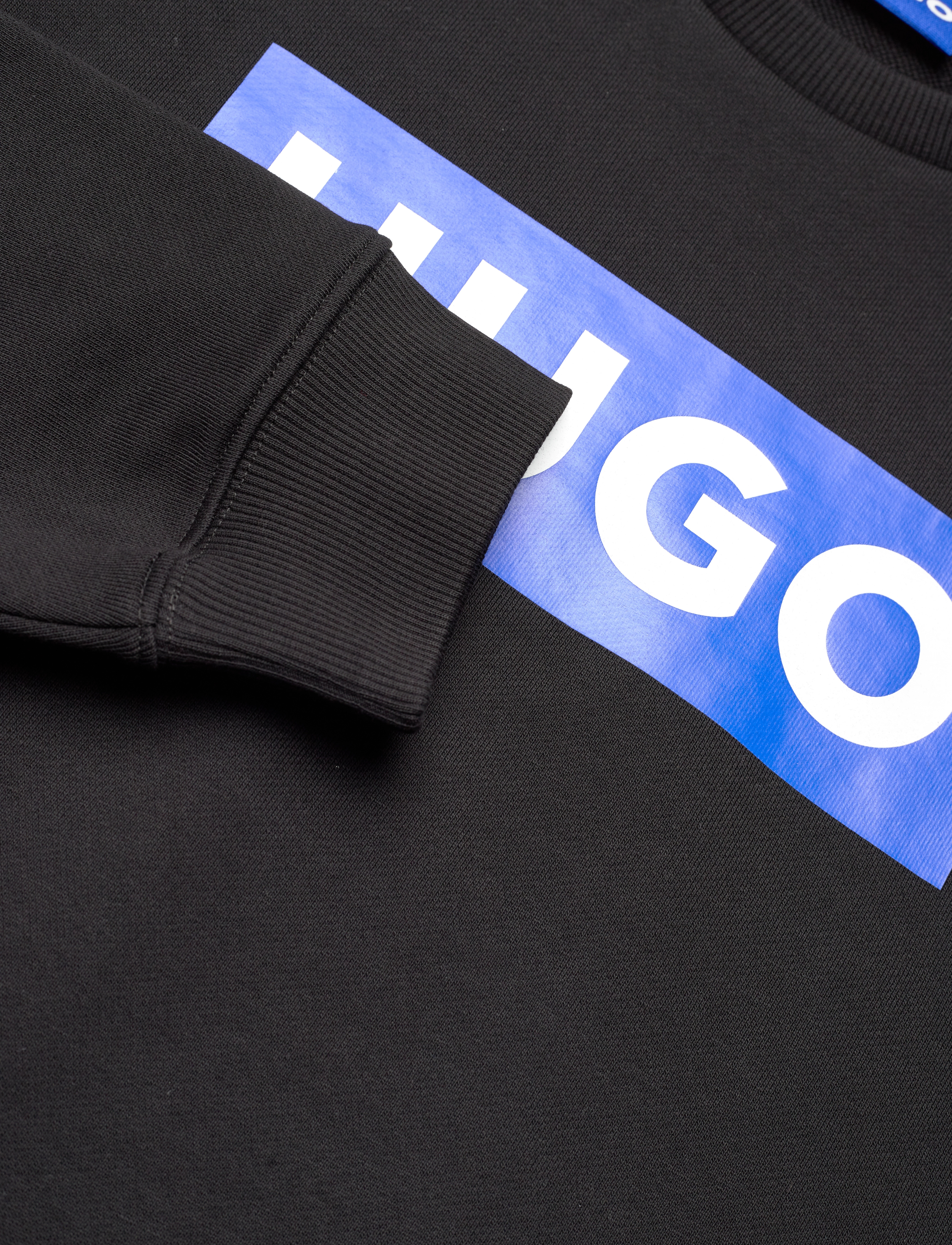 HUGO BLUE - Classic Crew_B - black - 2