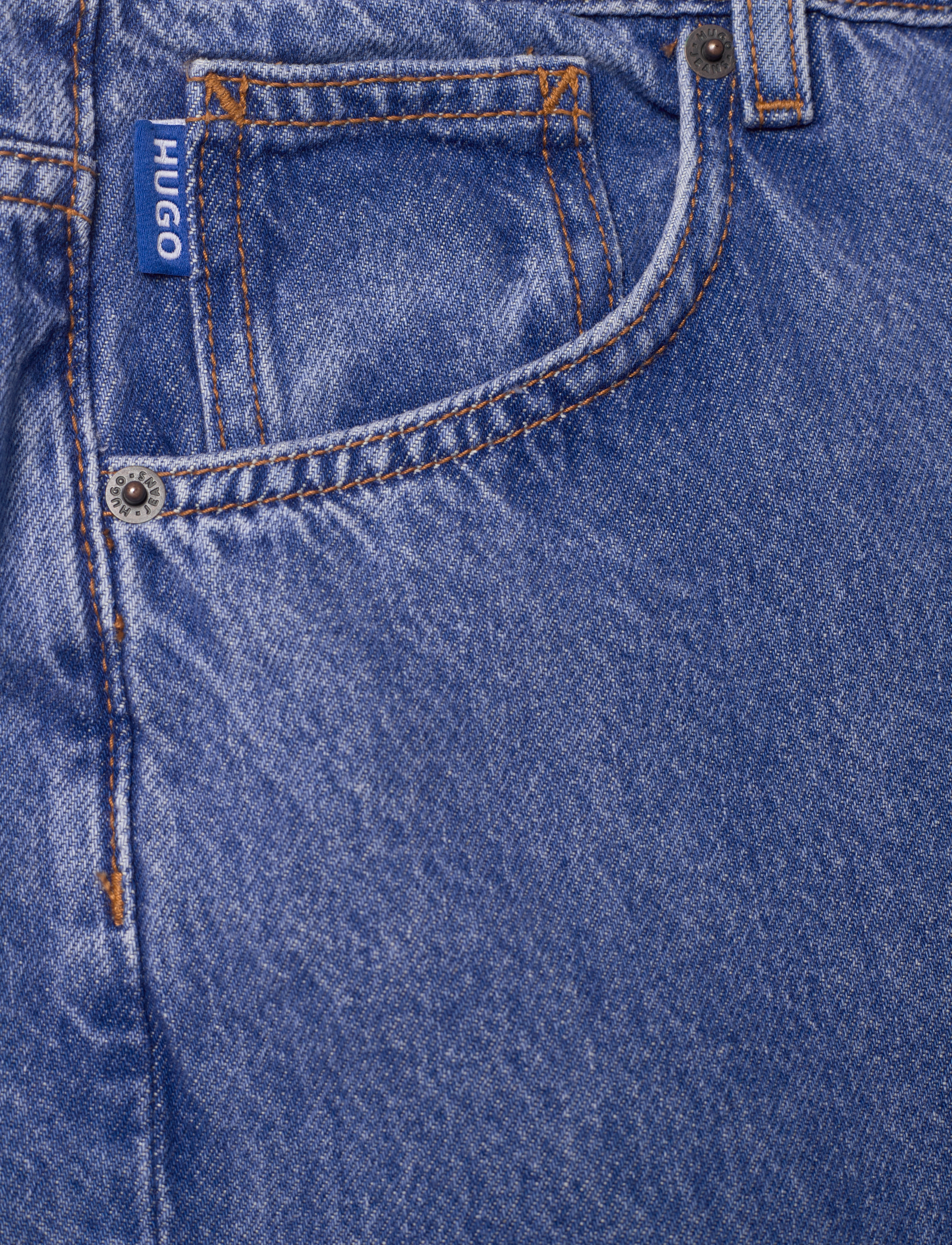 HUGO BLUE - Leni_B - brede jeans - bright blue - 3