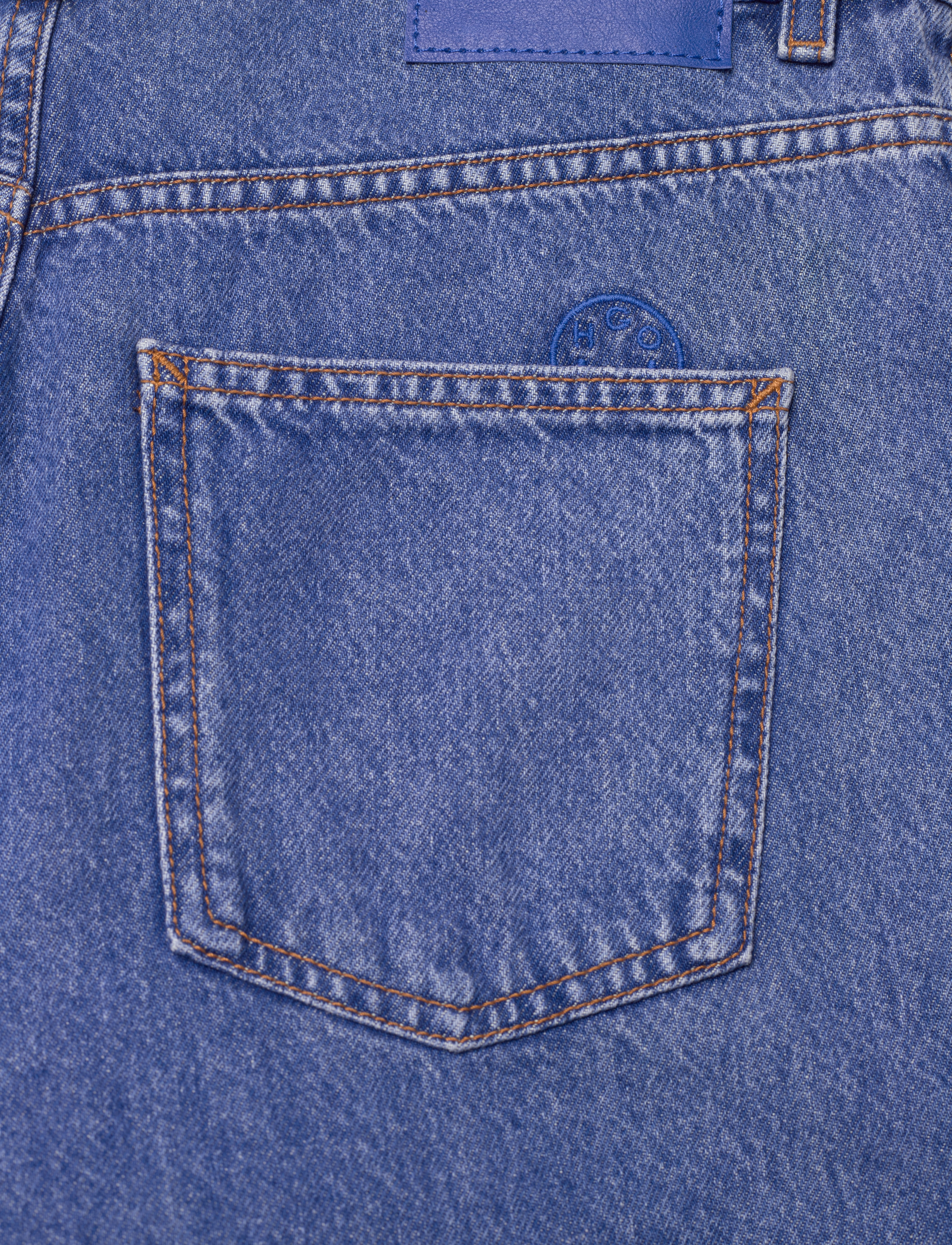 HUGO BLUE - Leni_B - brede jeans - bright blue - 4