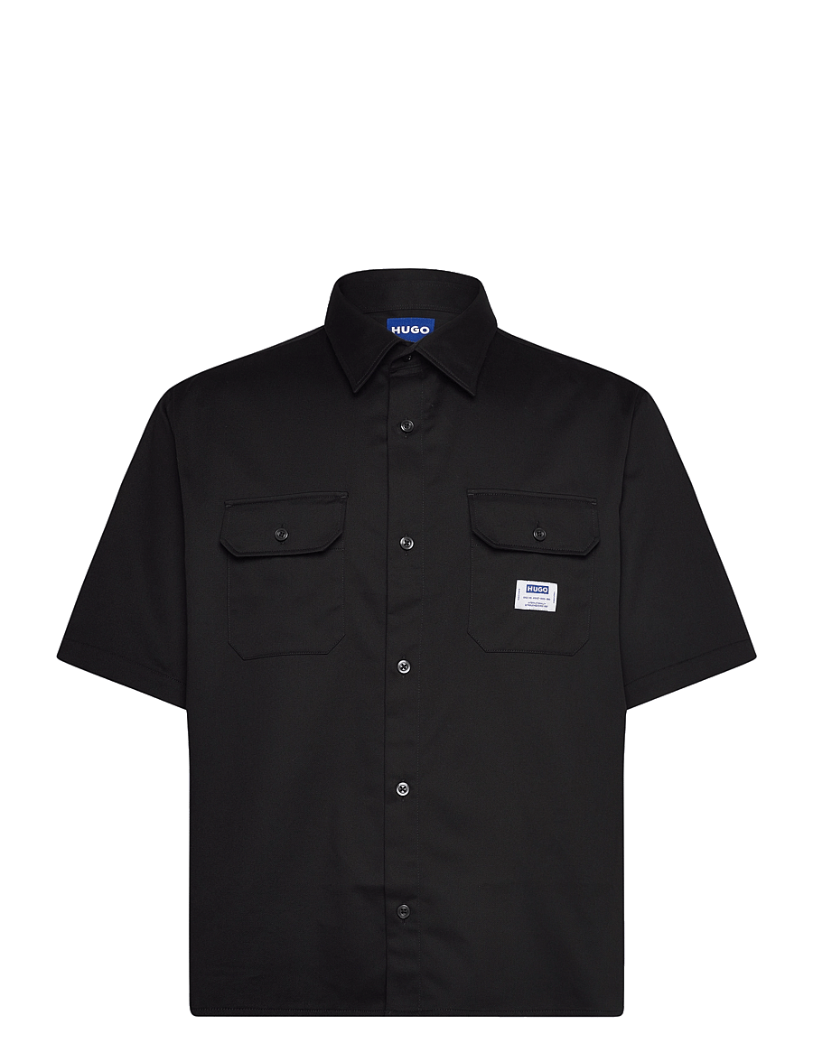 HUGO BLUE - Ekyno - kurzarmhemden - black - 0