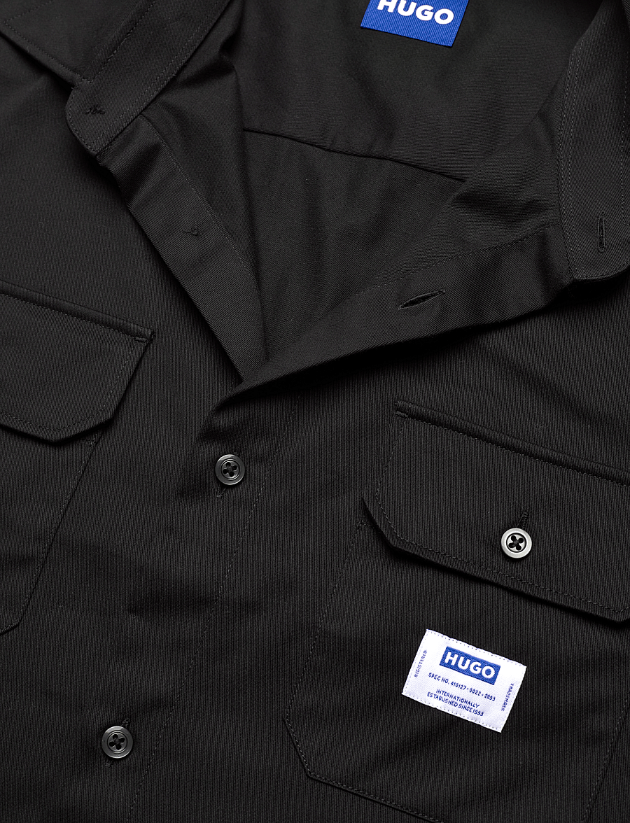 HUGO BLUE - Ekyno - kurzarmhemden - black - 2