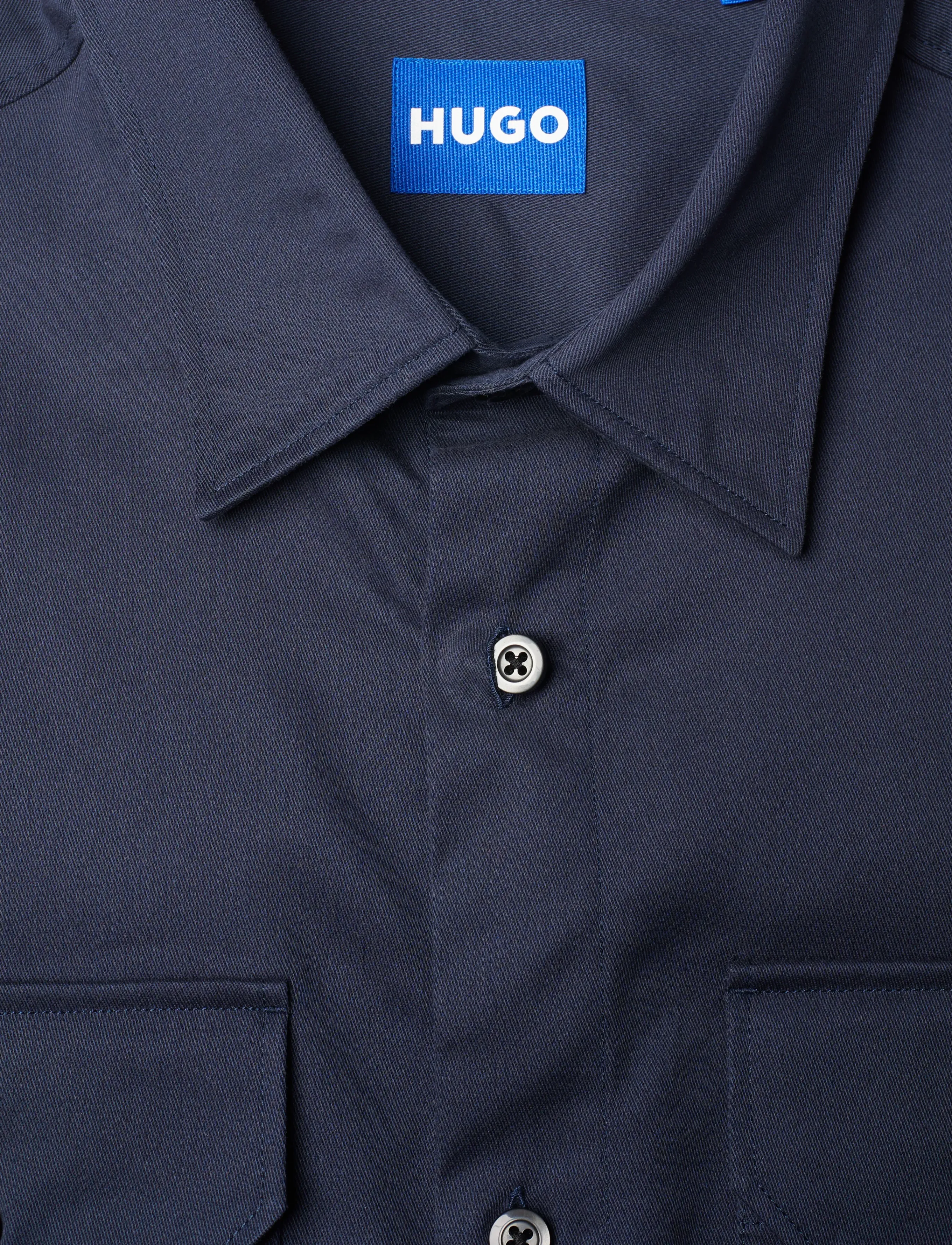 HUGO BLUE - Ekyno - short-sleeved shirts - navy - 2