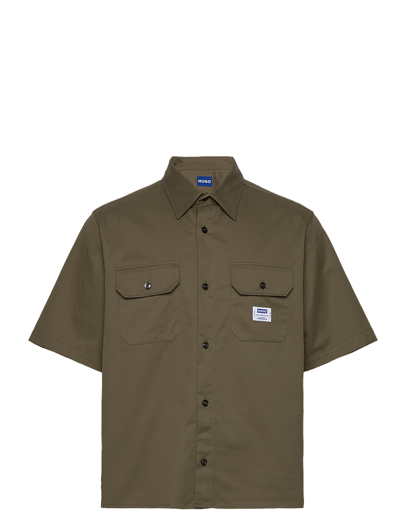 HUGO BLUE - Ekyno - kortärmade skjortor - open green - 0