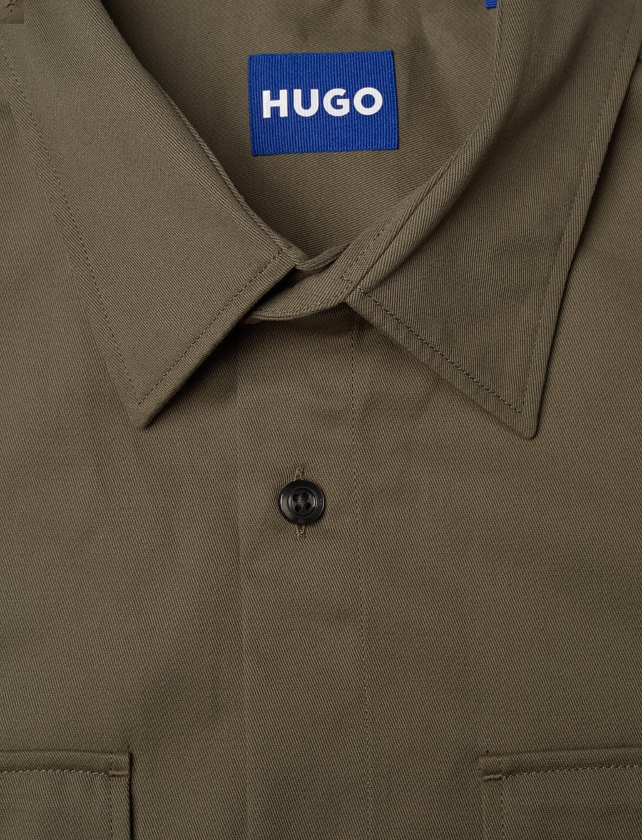 HUGO BLUE - Ekyno - kurzarmhemden - open green - 2