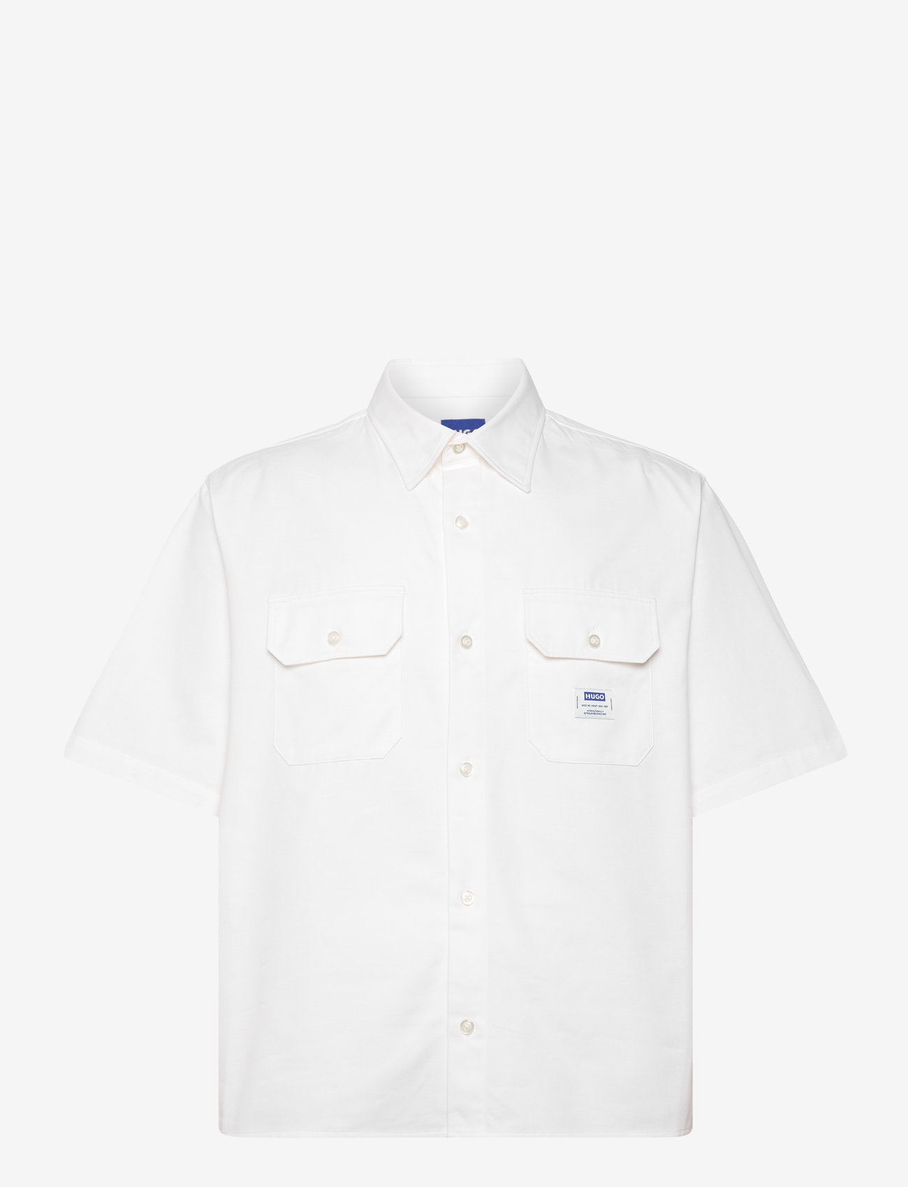 HUGO BLUE - Ekyno - kortærmede skjorter - open white - 0