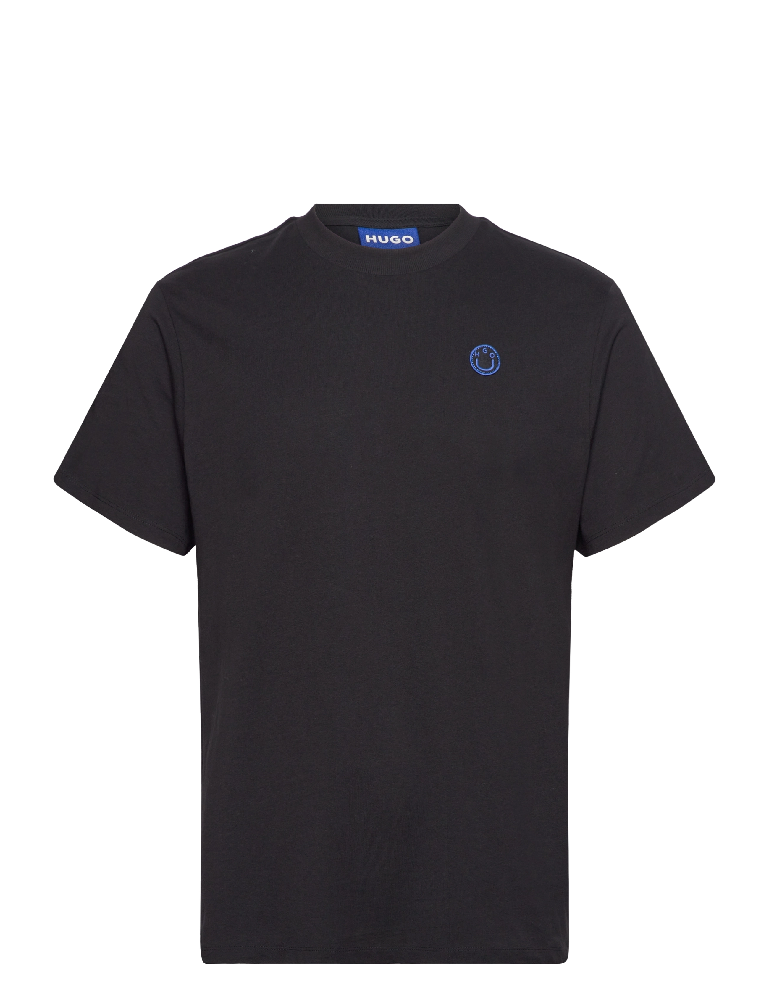 HUGO BLUE Vintage Tee_B_1 - Riided - BLACK / black