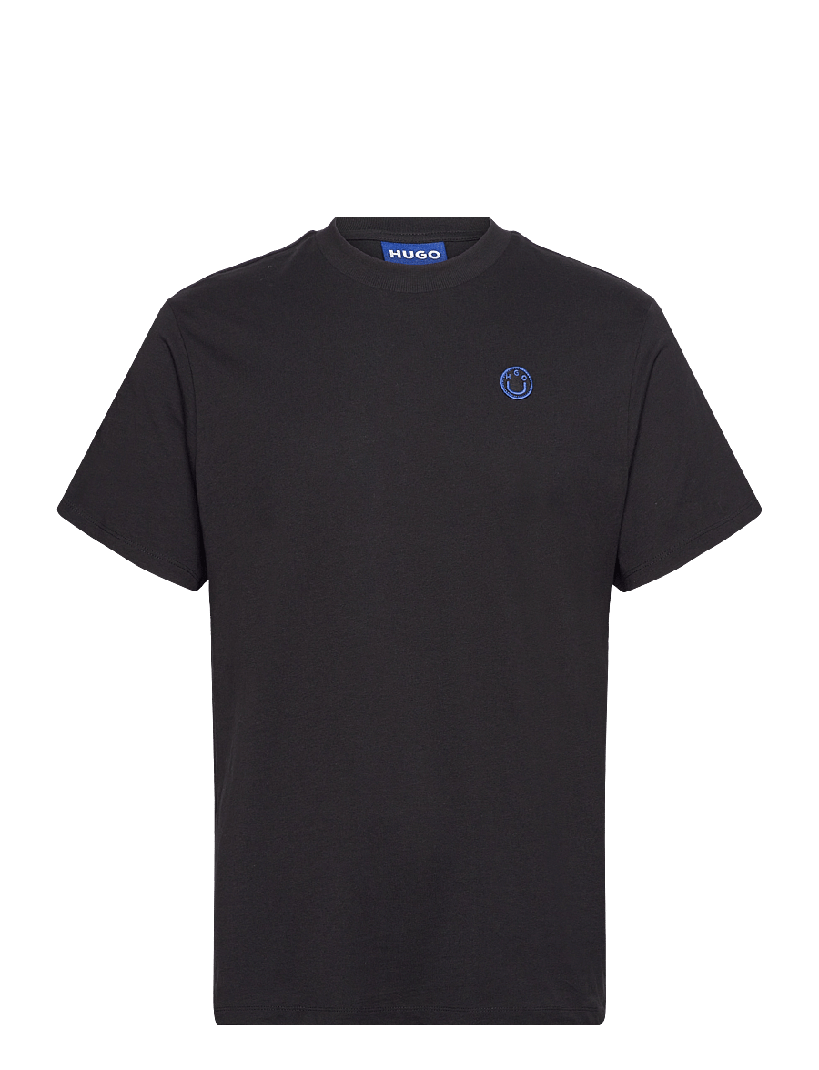 HUGO BLUE - Vintage Tee_B_1 - t-shirts - black - 1