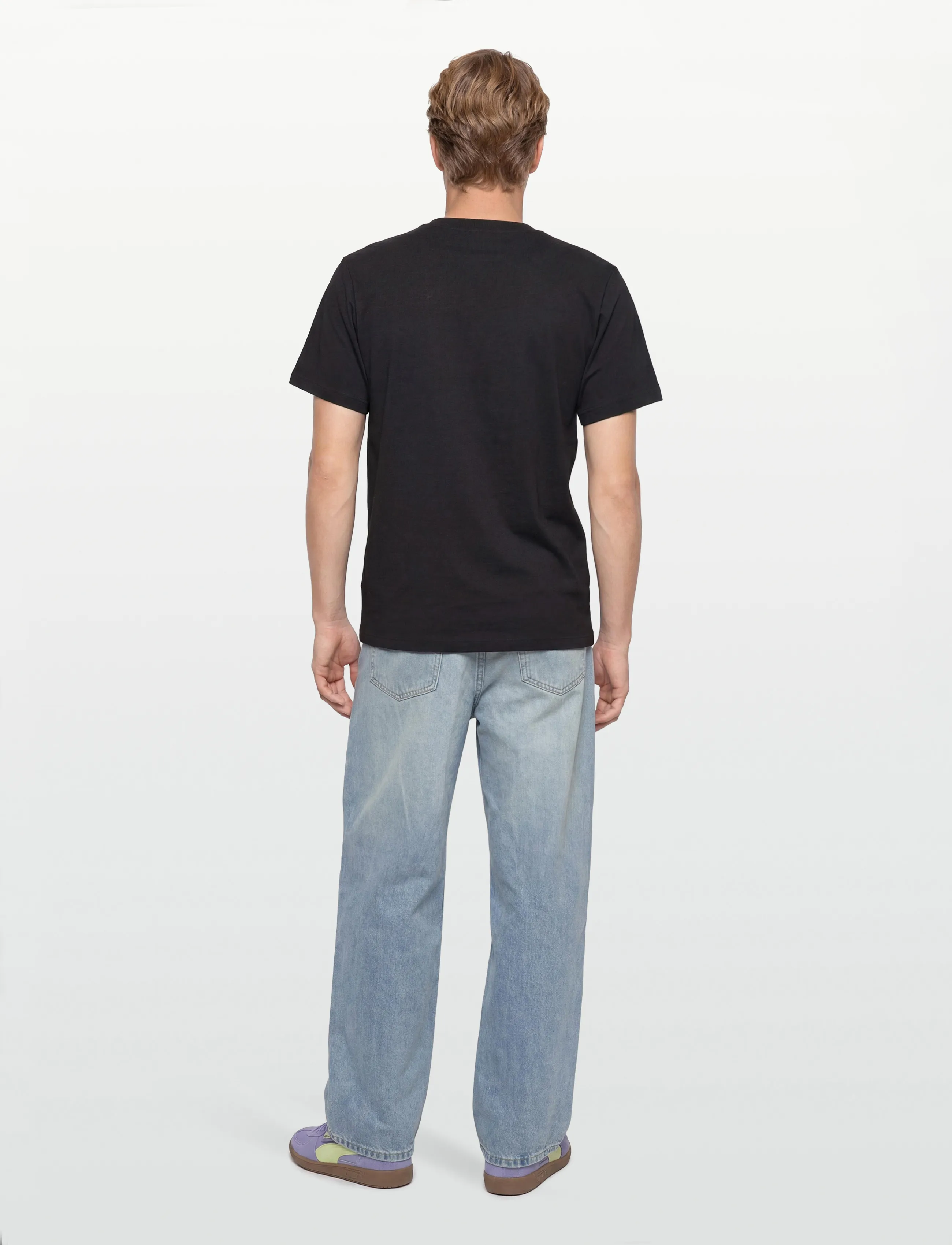 HUGO BLUE - Vintage Tee_B_1 - die niedrigsten preise - black - 4