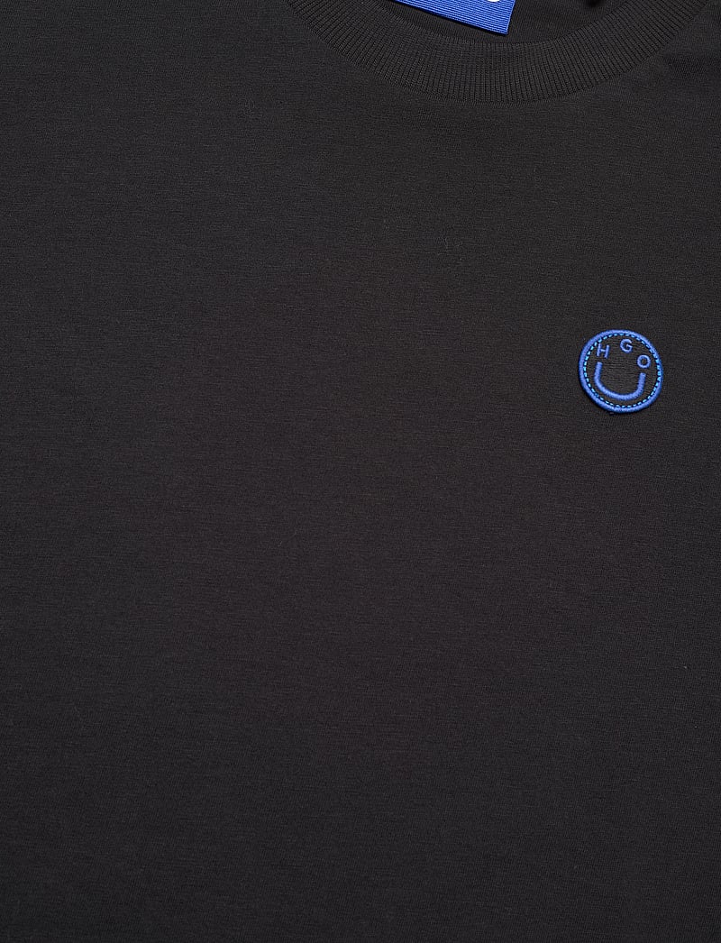 HUGO BLUE - Vintage Tee_B_1 - t-shirts - black - 2