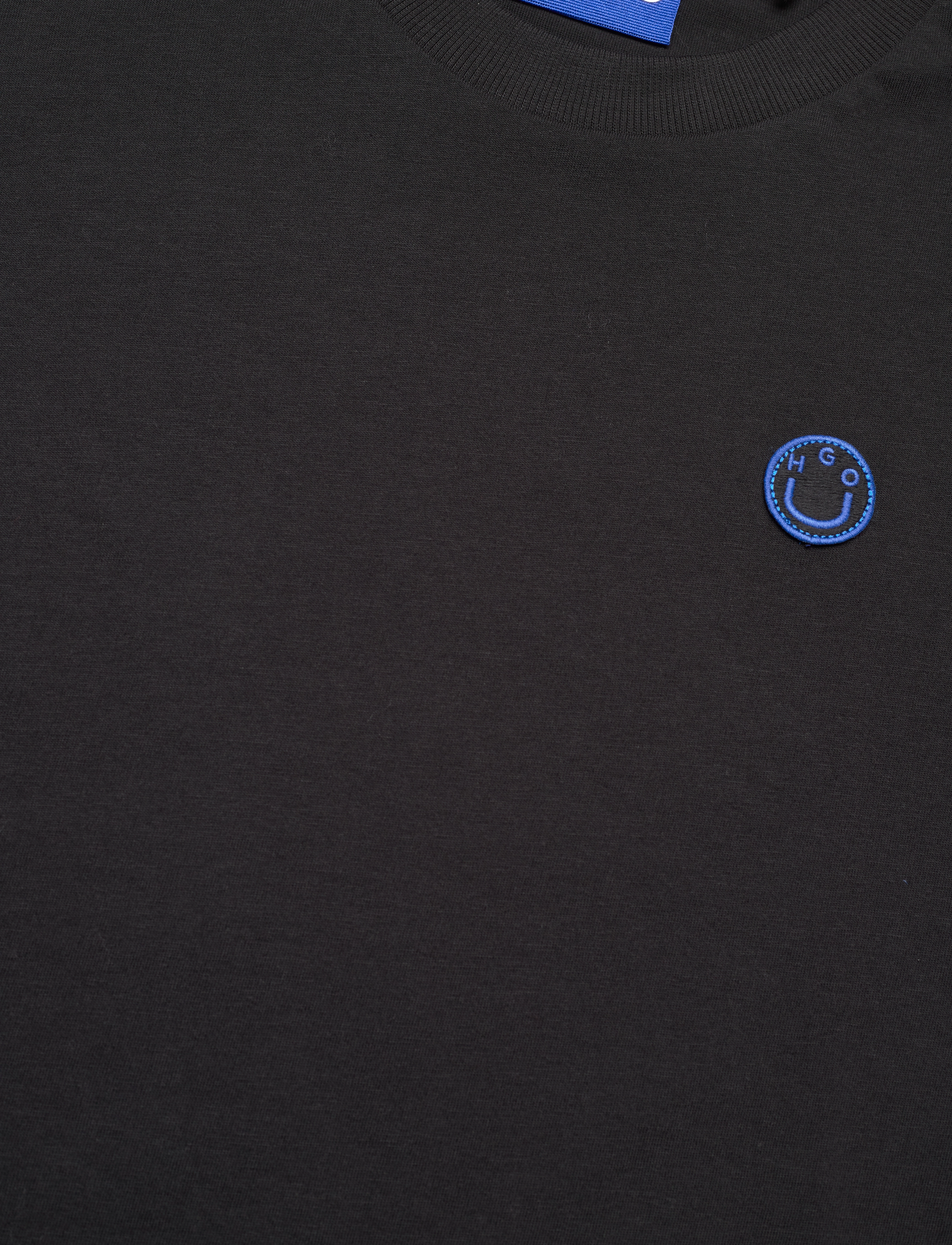 HUGO BLUE - Vintage Tee_B_1 - t-shirts - black - 2