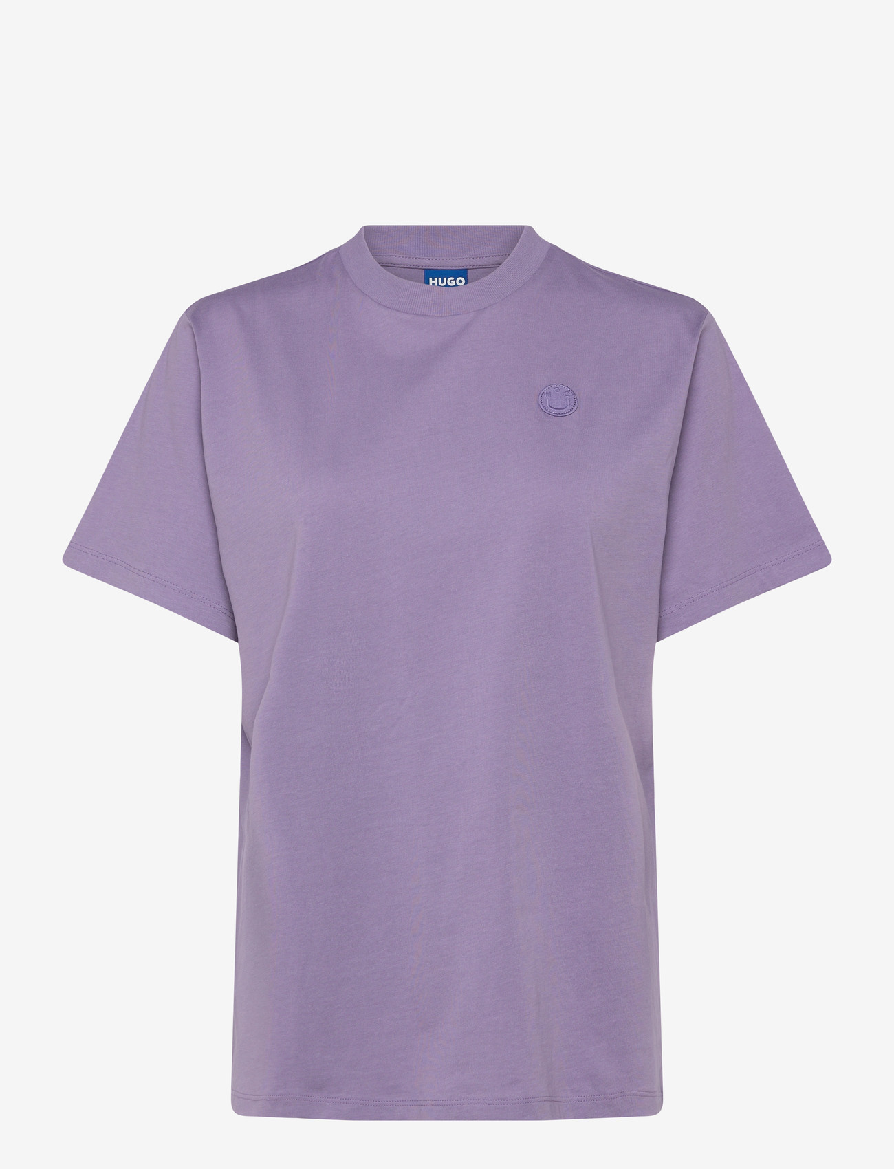 HUGO BLUE - Vintage Tee_B_1 - t-shirts - bright purple - 1