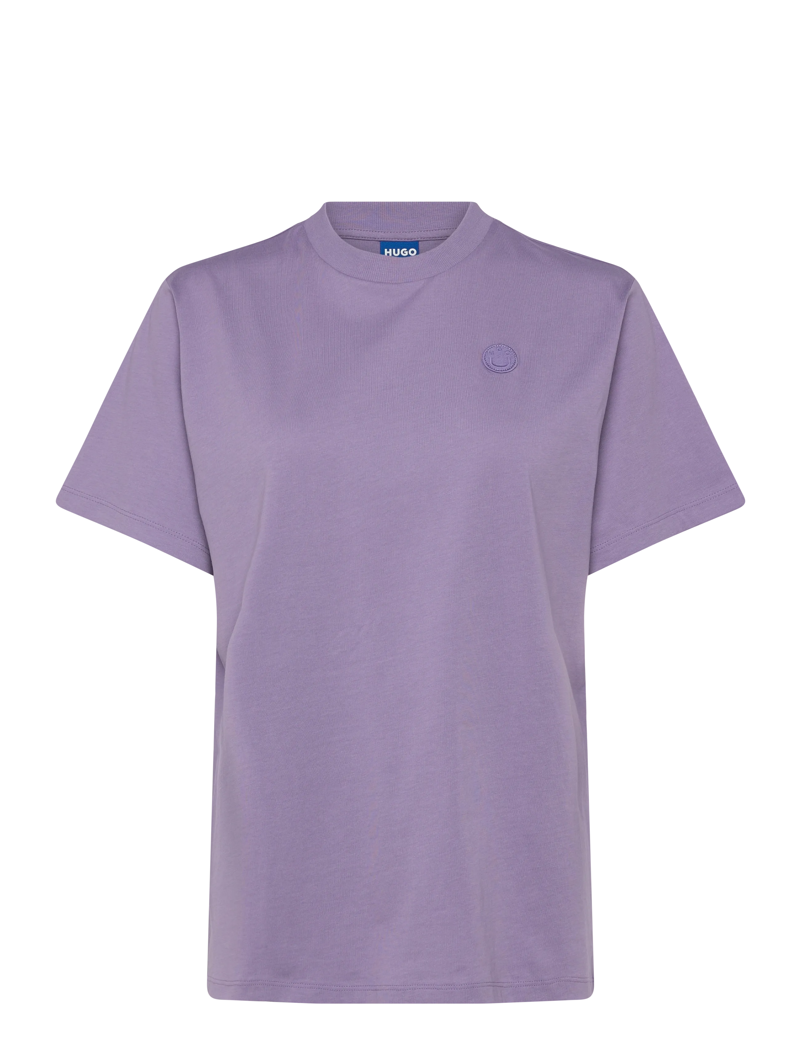 HUGO BLUE Vintage Tee_B_1 - Riided - BRIGHT PURPLE / purple