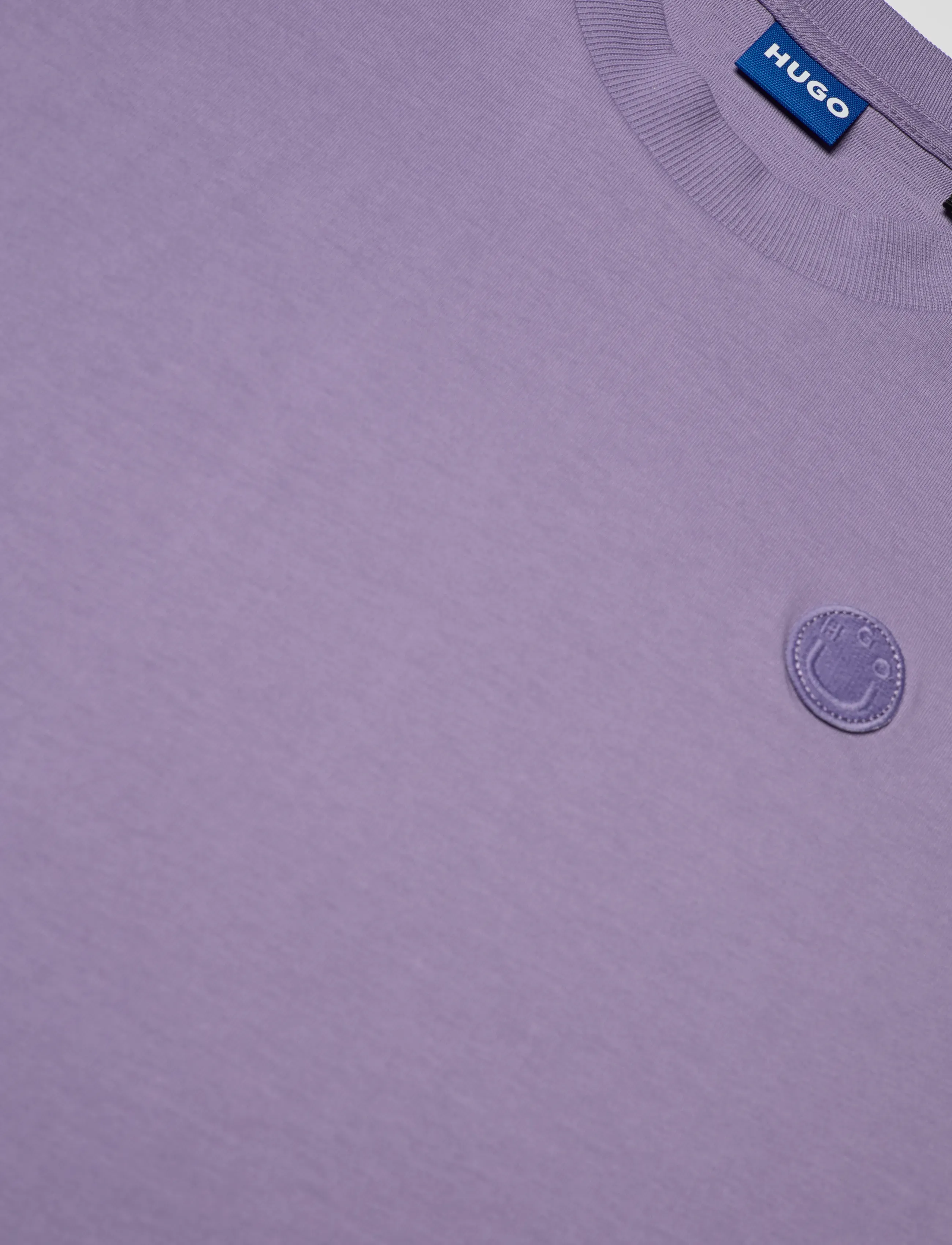 HUGO BLUE - Vintage Tee_B_1 - t-shirts - bright purple - 5