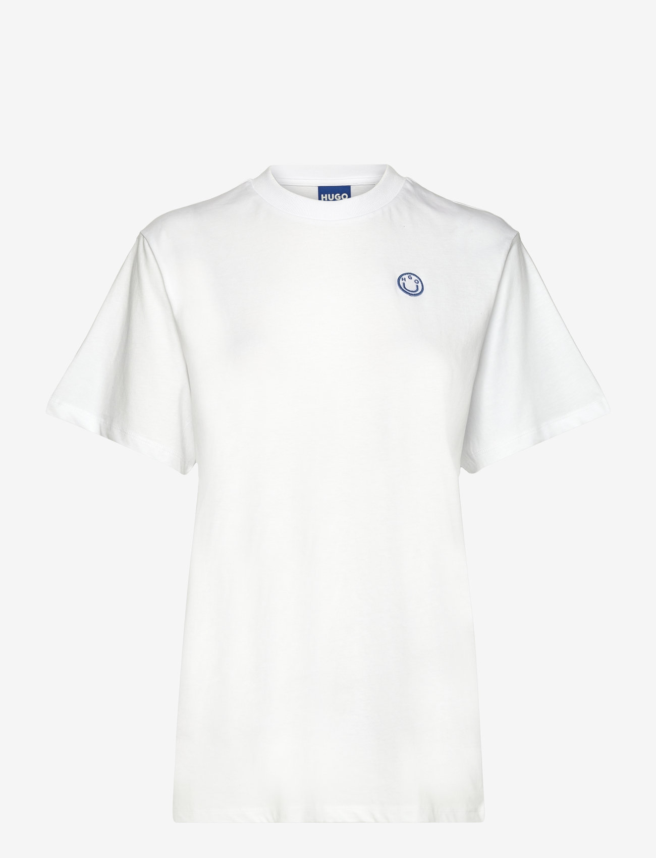 HUGO BLUE - Vintage Tee_B_1 - marškinėliai - white - 0